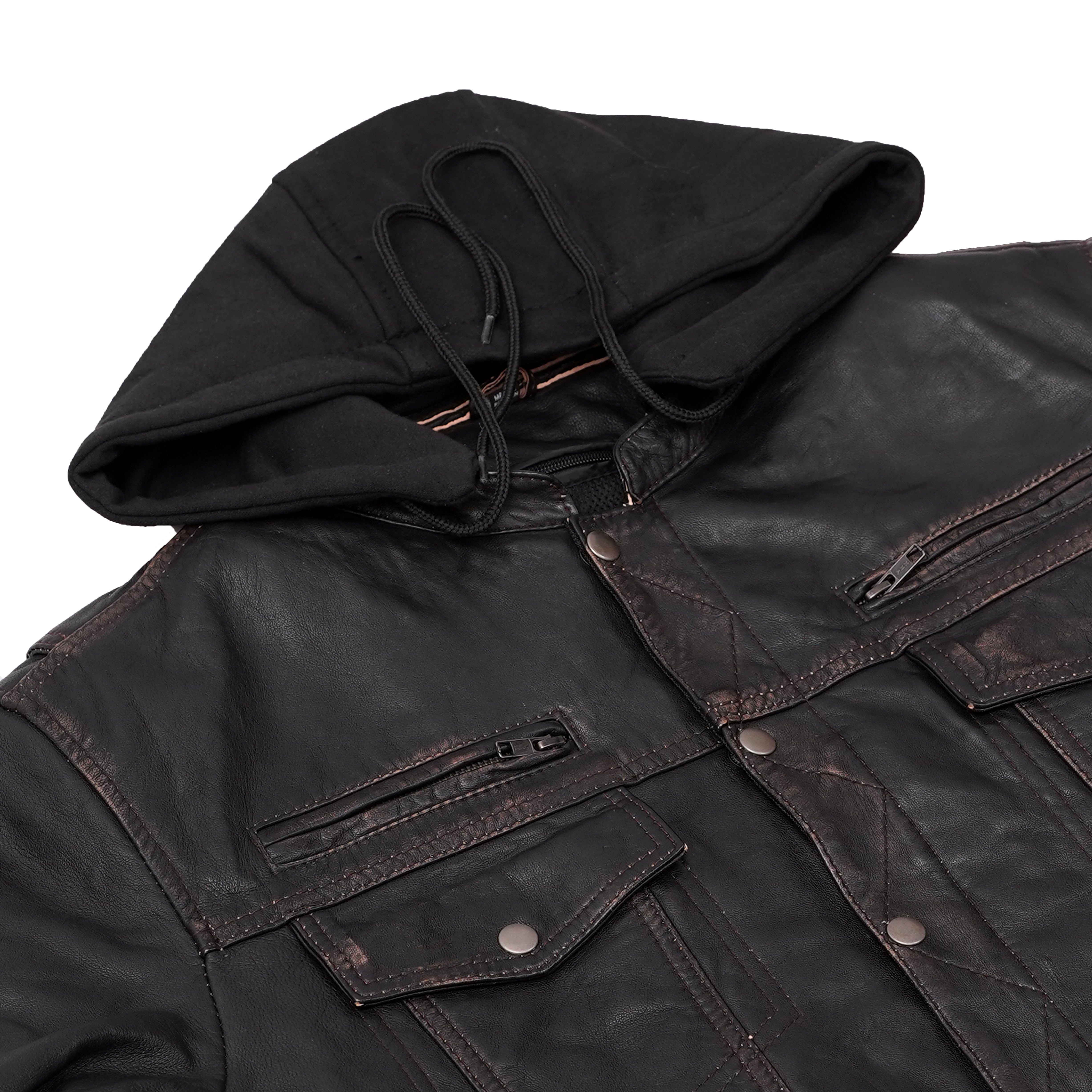 Gladius Men's Leather Motorcycle Jacket