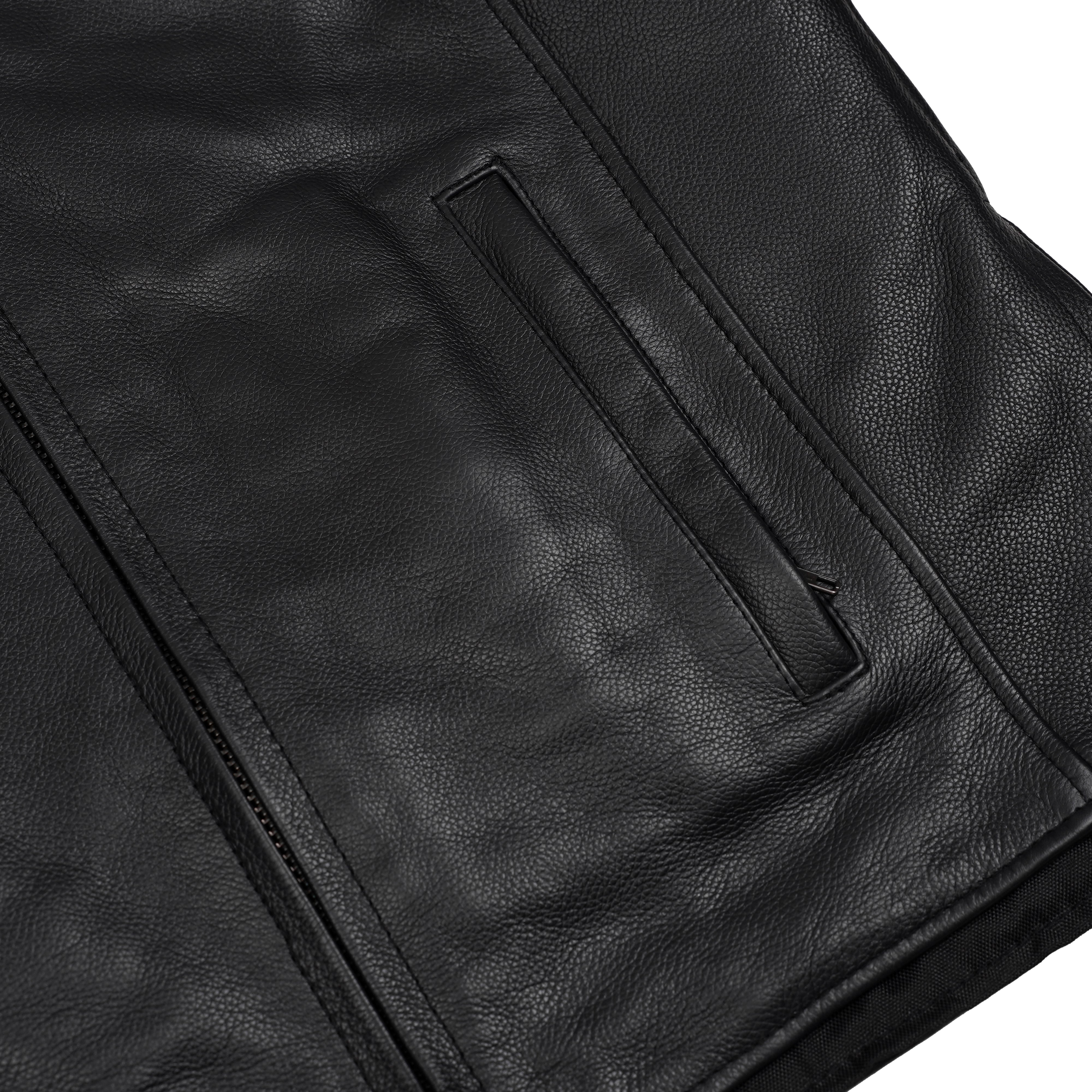 Vigilant Men's Leather Motorcycle Jacket