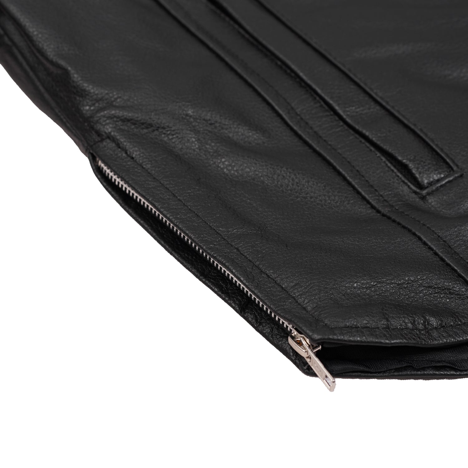 Vigilant™ Men's Leather Motorcycle Jacket