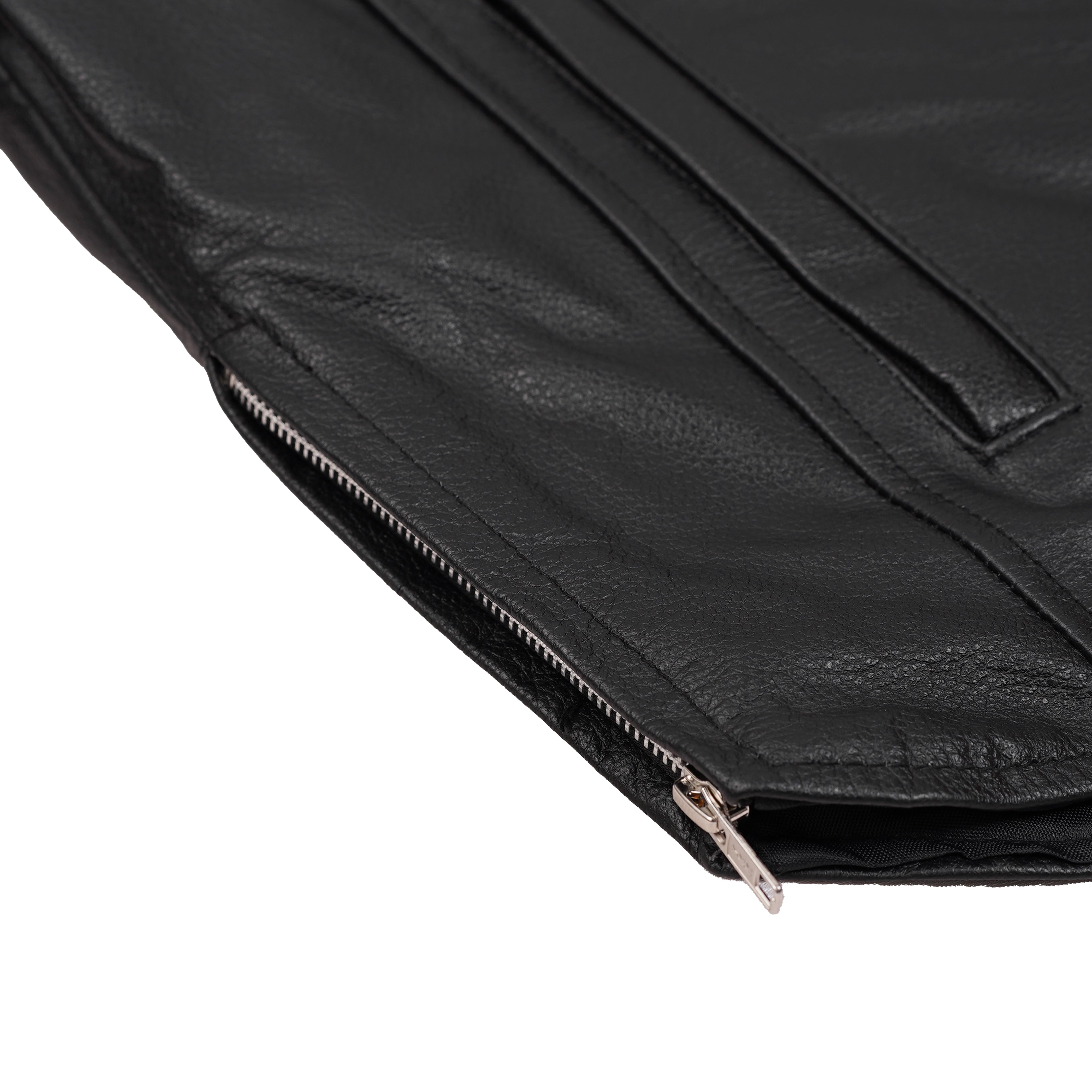 Vigilant Men's Leather Motorcycle Jacket