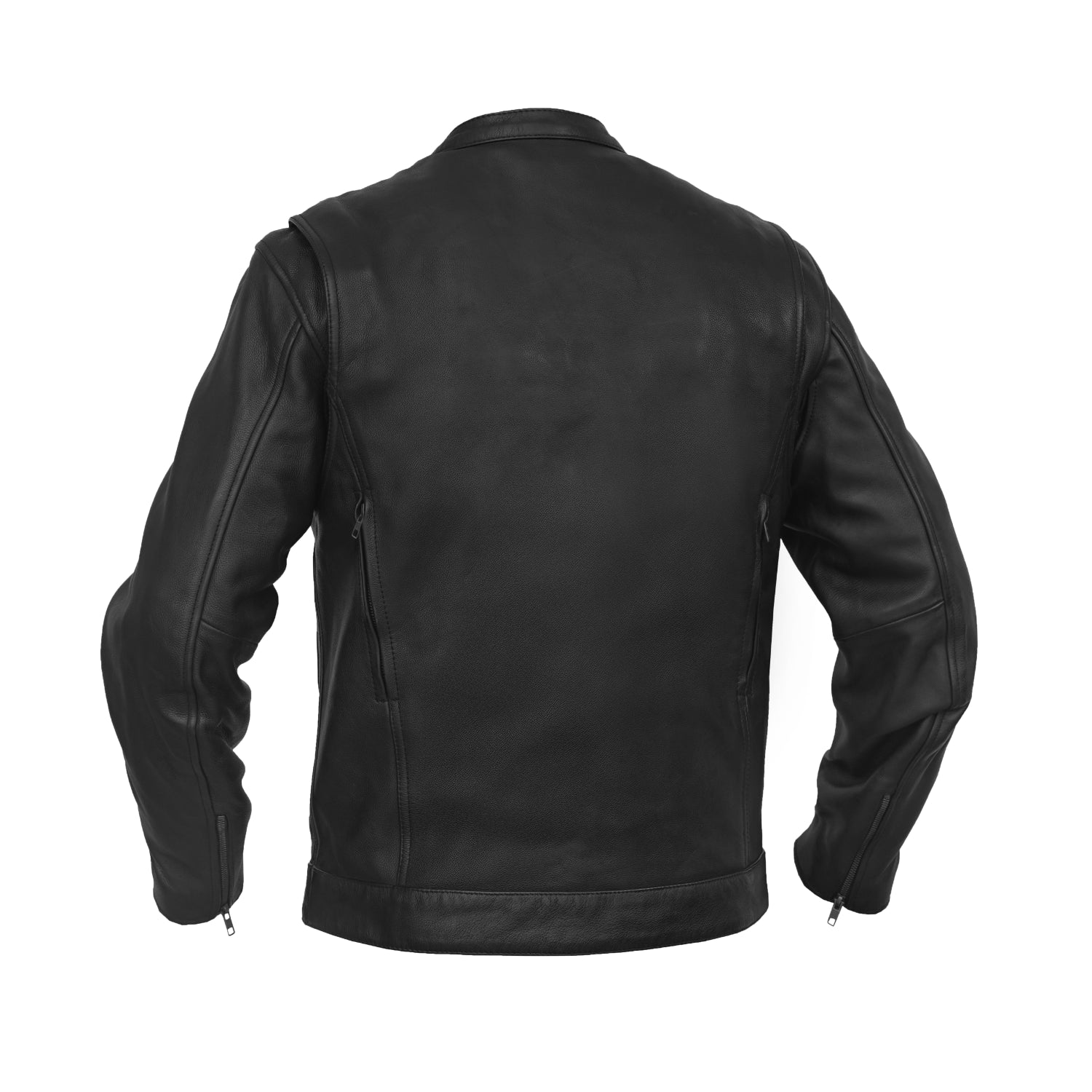 Blaze Runner™ Men's Leather Motorcycle Jacket