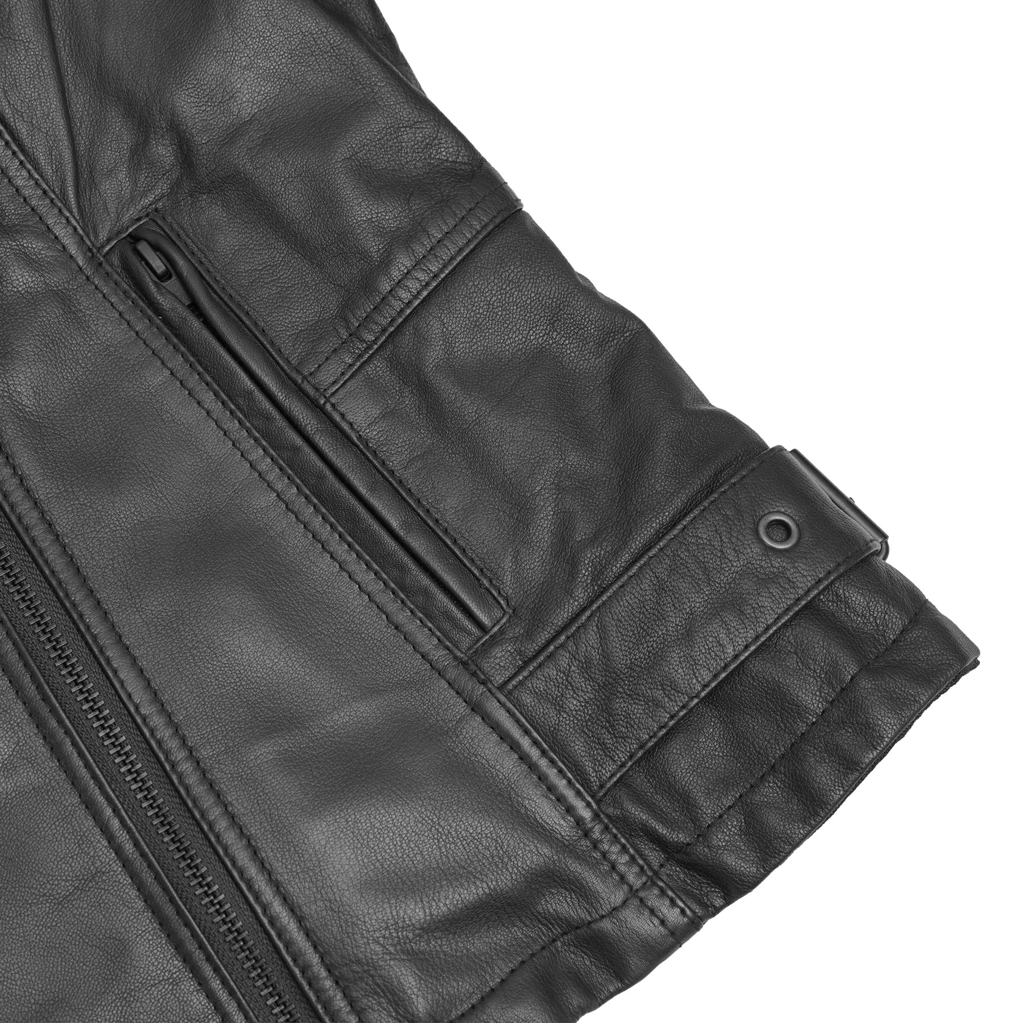 Dark Mirage Women's Leather Motorcycle Jacket