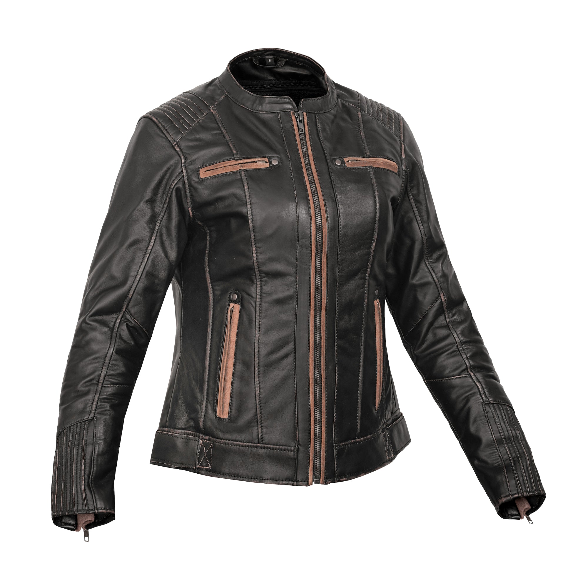 Ironwood - Women’s Leather Motorcycle Jacket