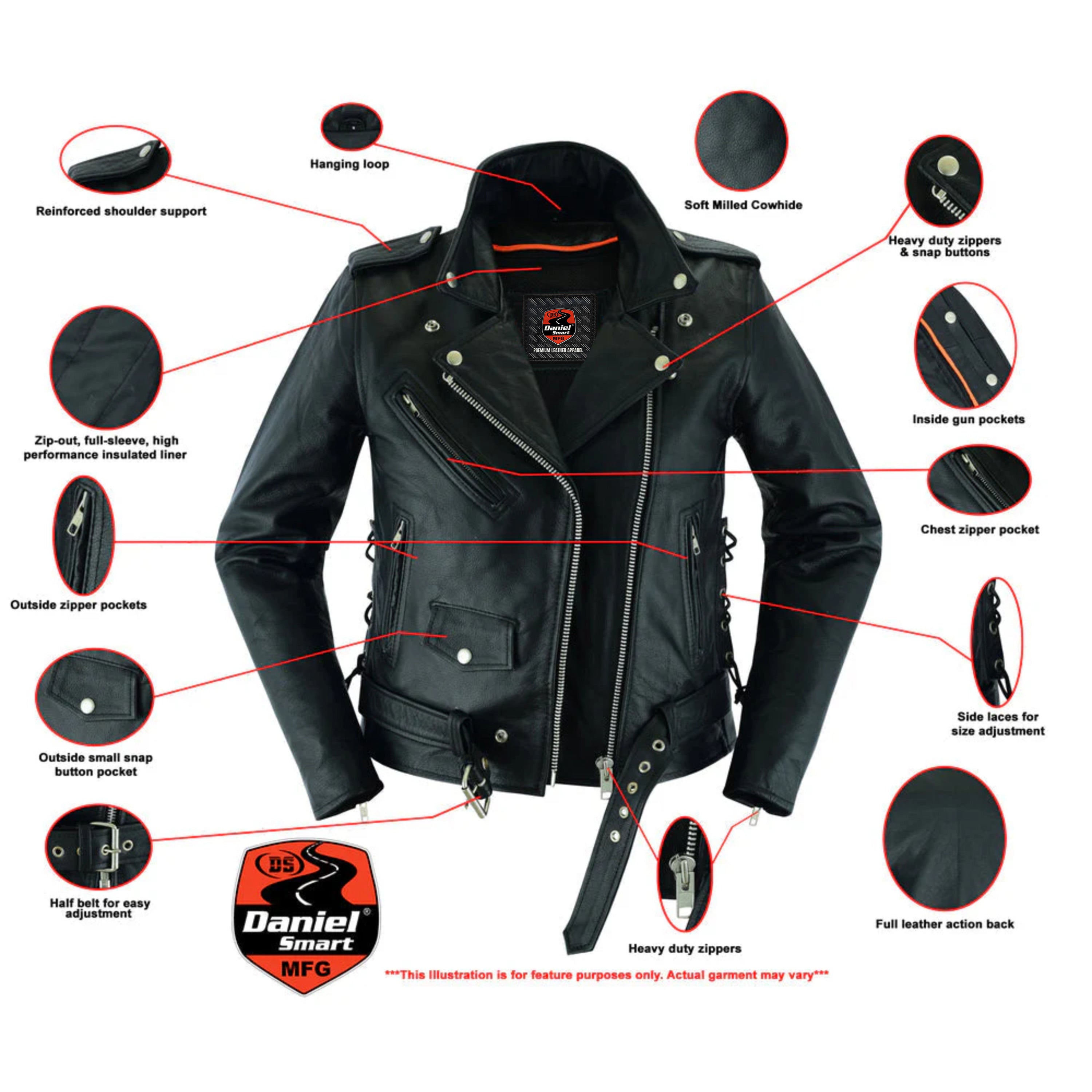 Rogue Empress™ Women's Leather Motorcycle Jacket