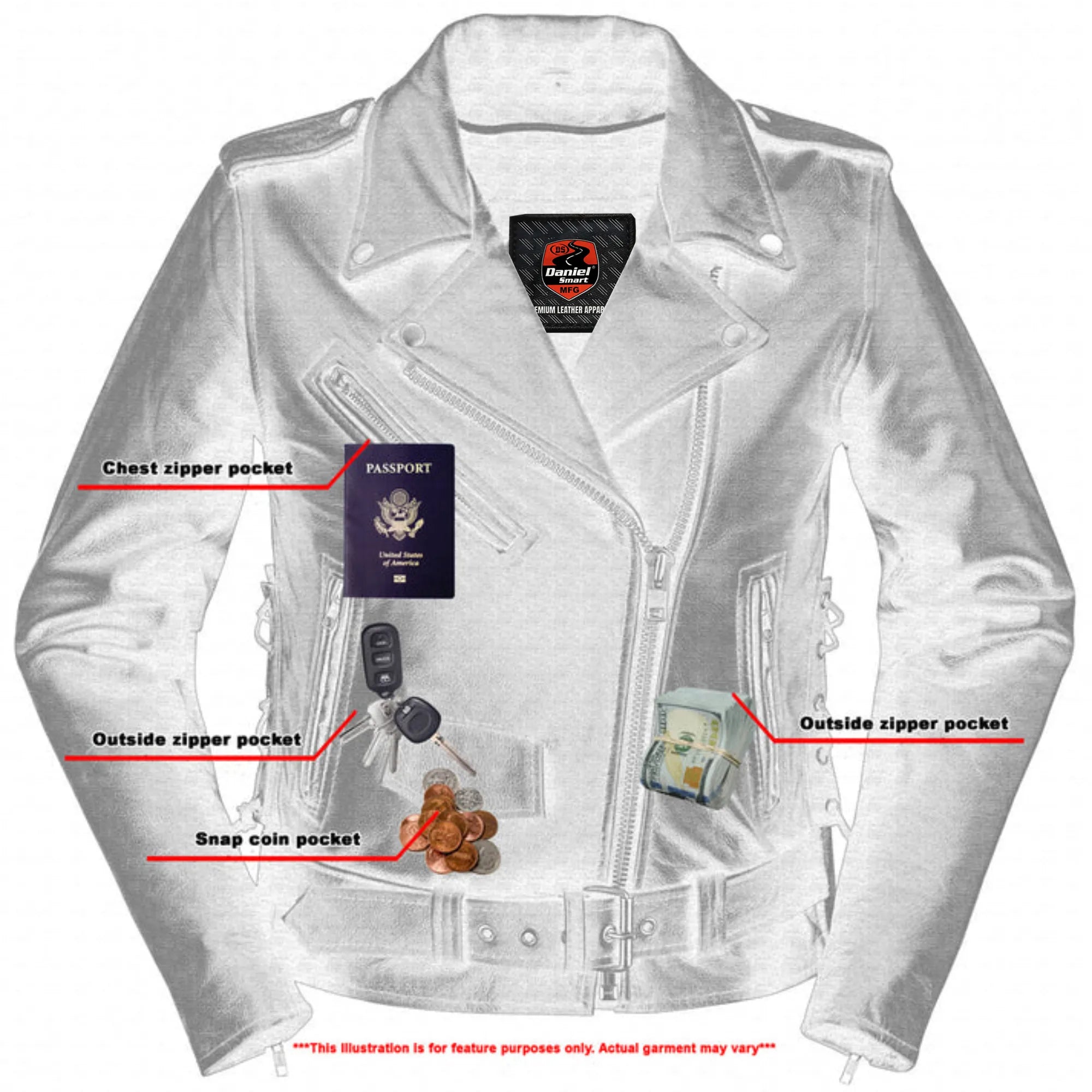 Rogue Empress™ Women's Leather Motorcycle Jacket