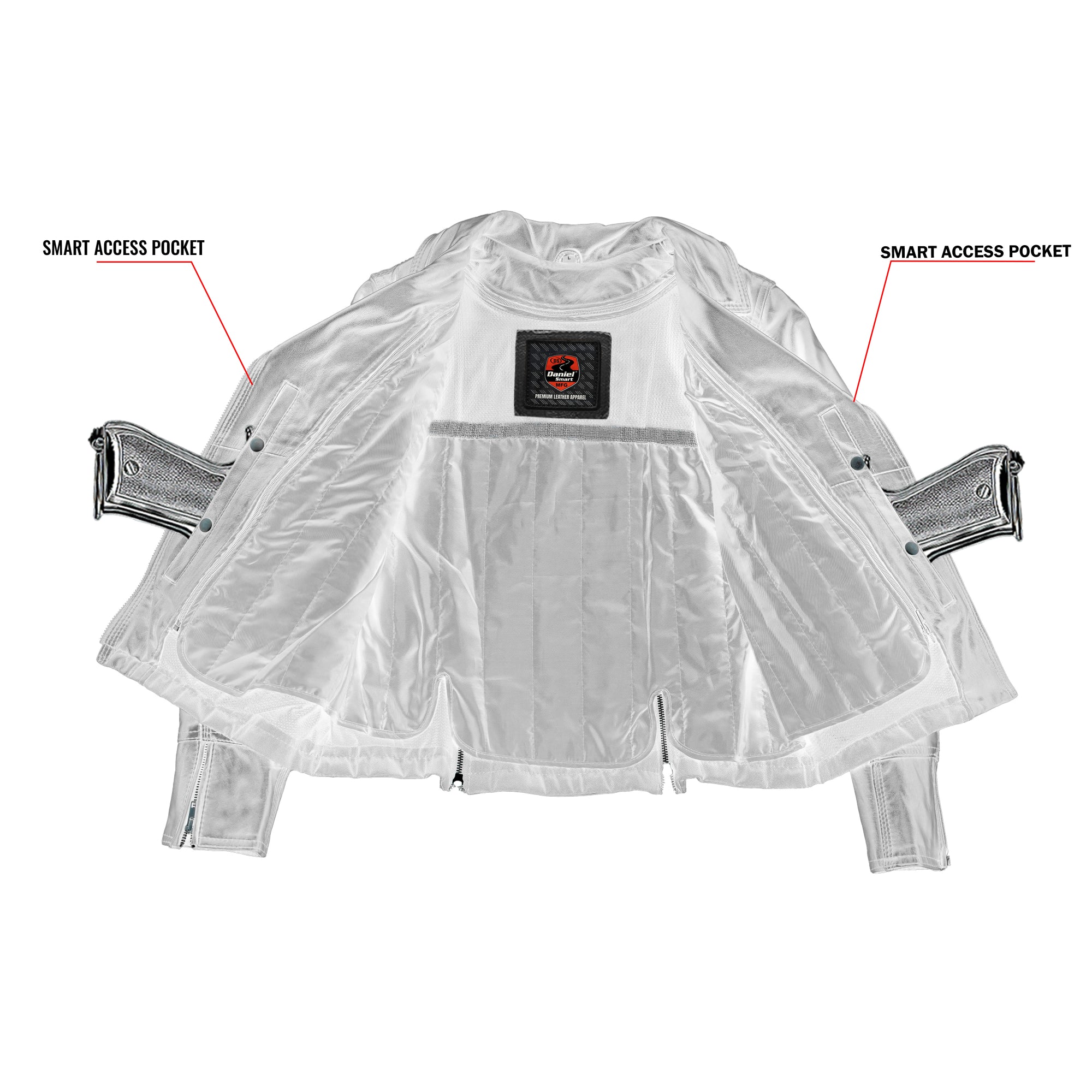 Black Orchid™ Women's Leather Motorcycle Jacket