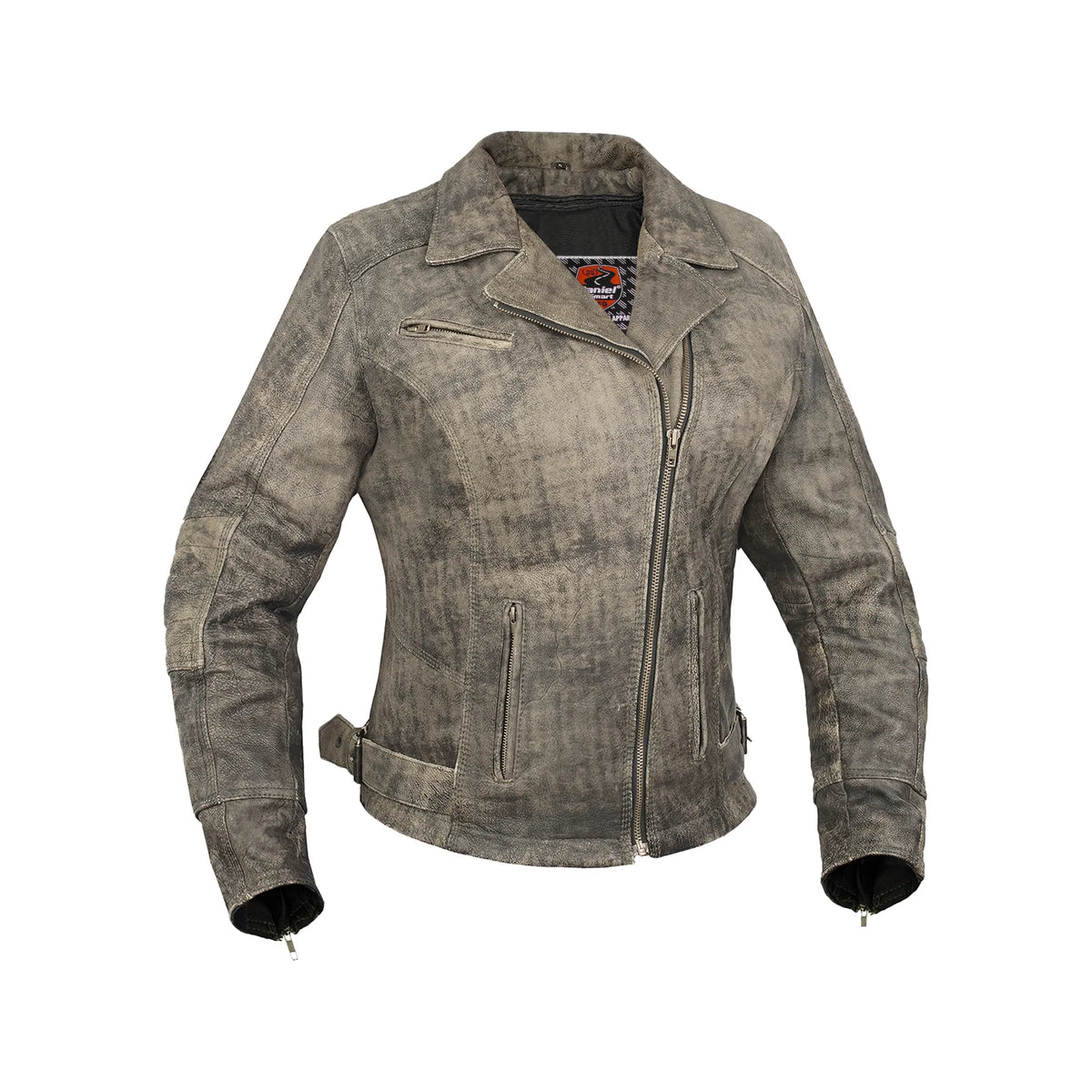 Velvet Vixen Women's Leather Motorcycle Jacket