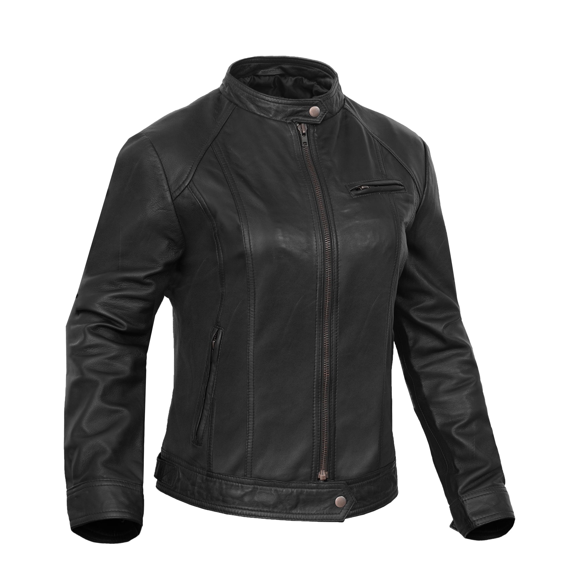 Dark Temptress Women's Leather Motorcycle Jacket