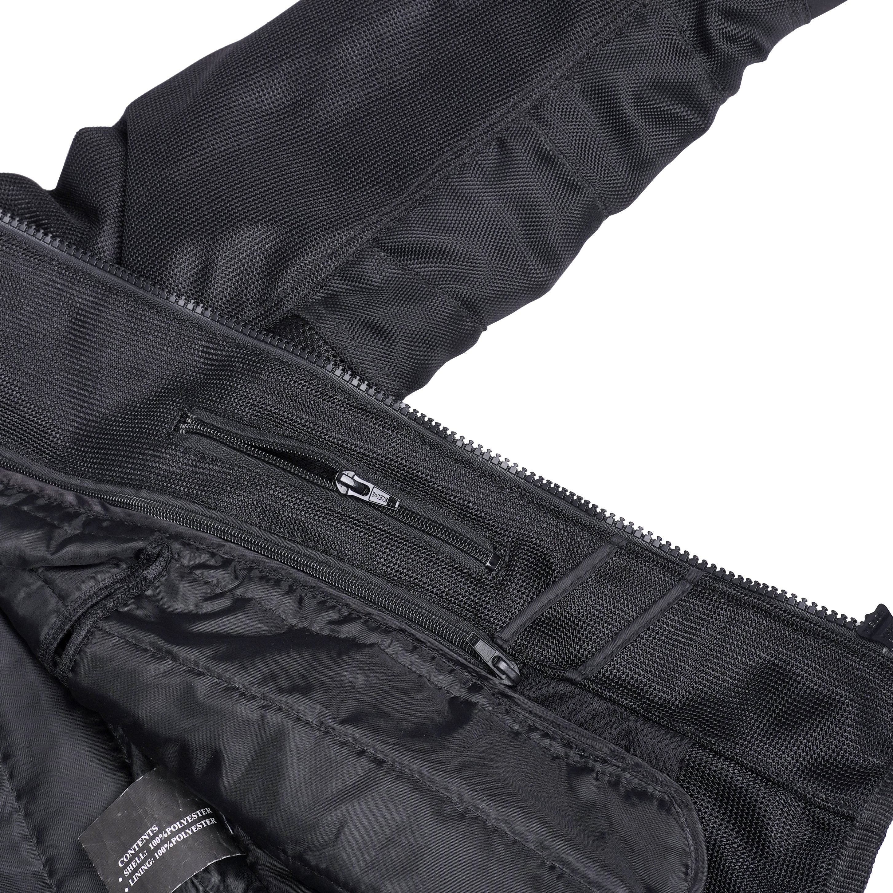 NeonRush Men's Textile Motorcycle Jacket