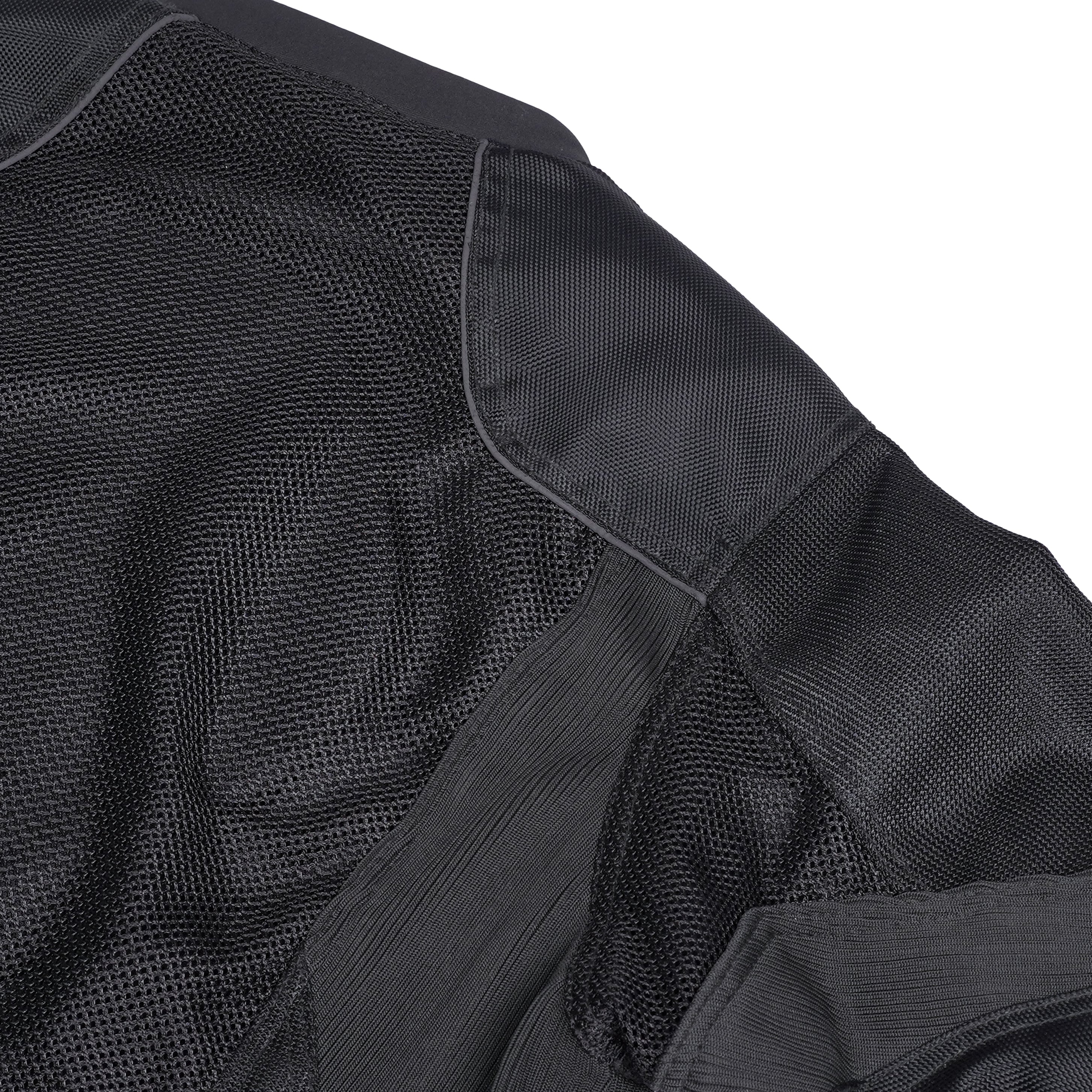 NeonRush Men's Textile Motorcycle Jacket