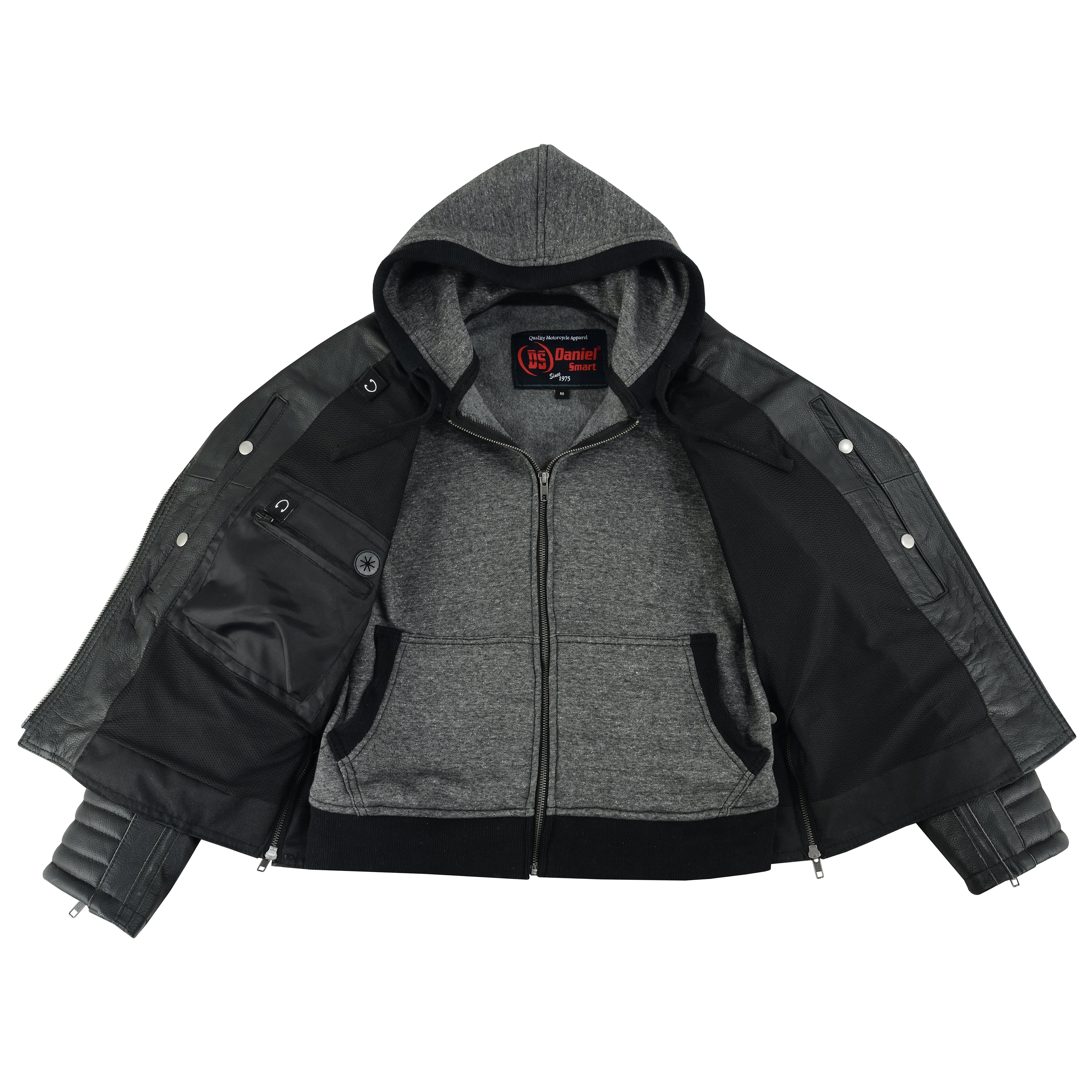 Ember Storm Women's Leather Motorcycle Jacket