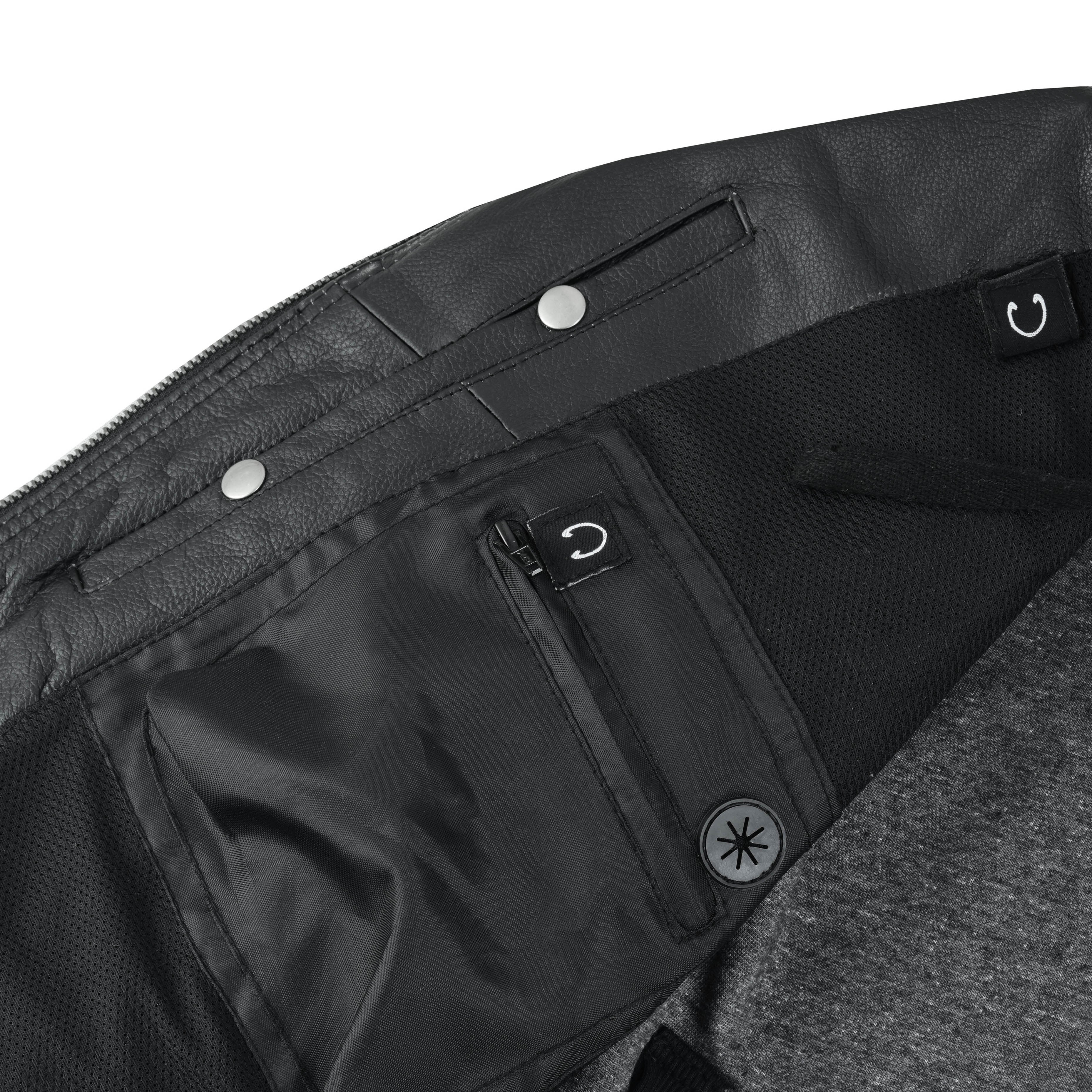 Ember Storm Women's Leather Motorcycle Jacket