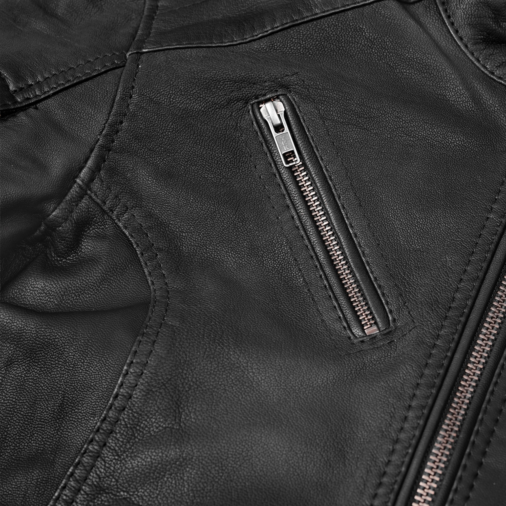 Soft Rebellion™ Women's Leather Motorcycle Jacket