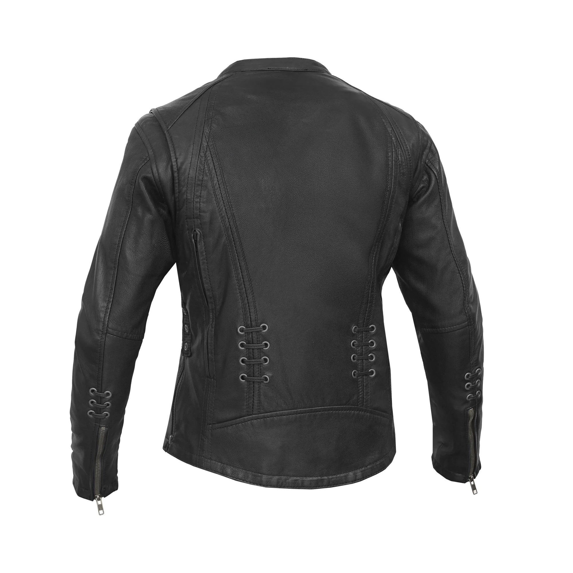 Raven Blaze™ Women's Leather Motorcycle Jacket