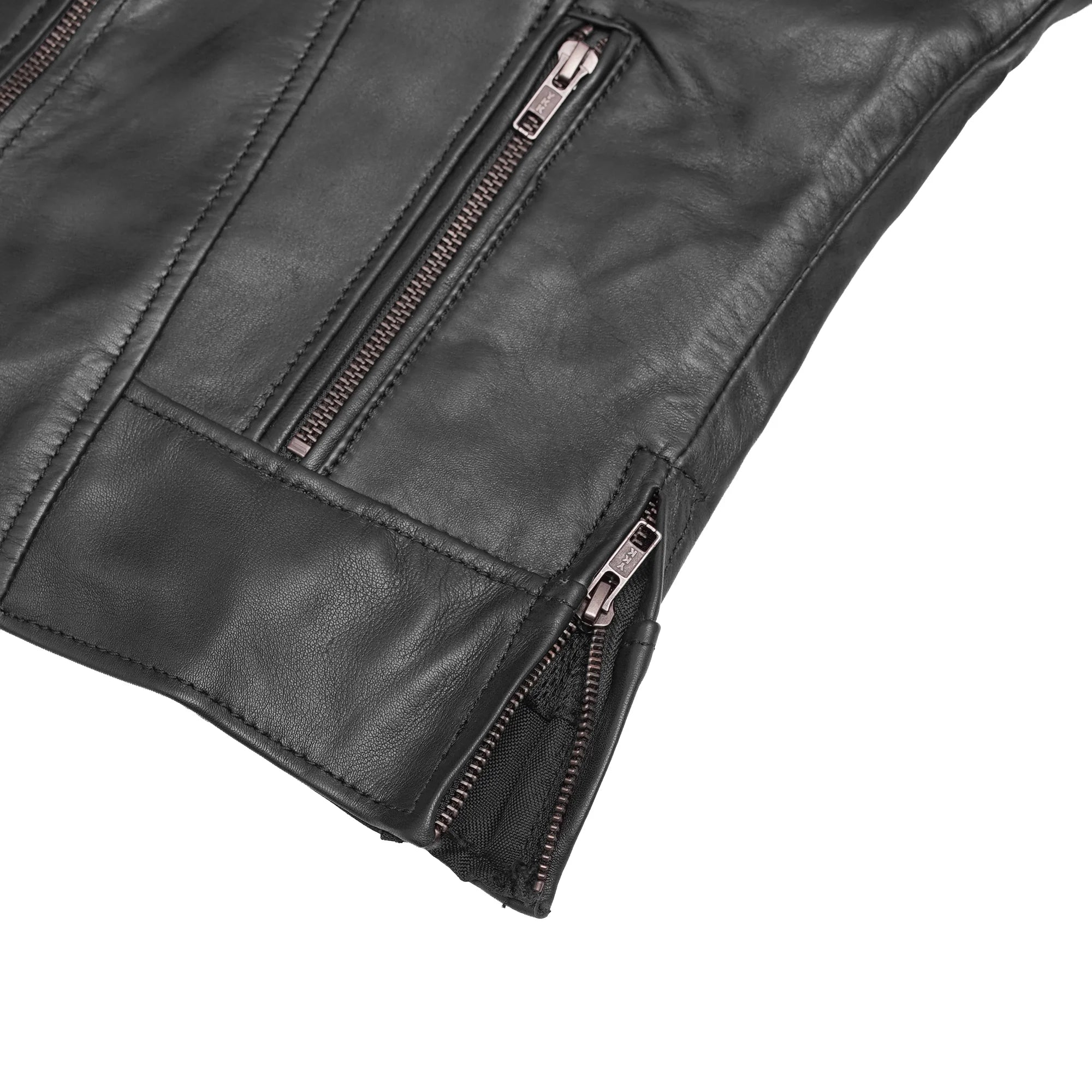 Thunder Rose Women's Leather Motorcycle Jacket
