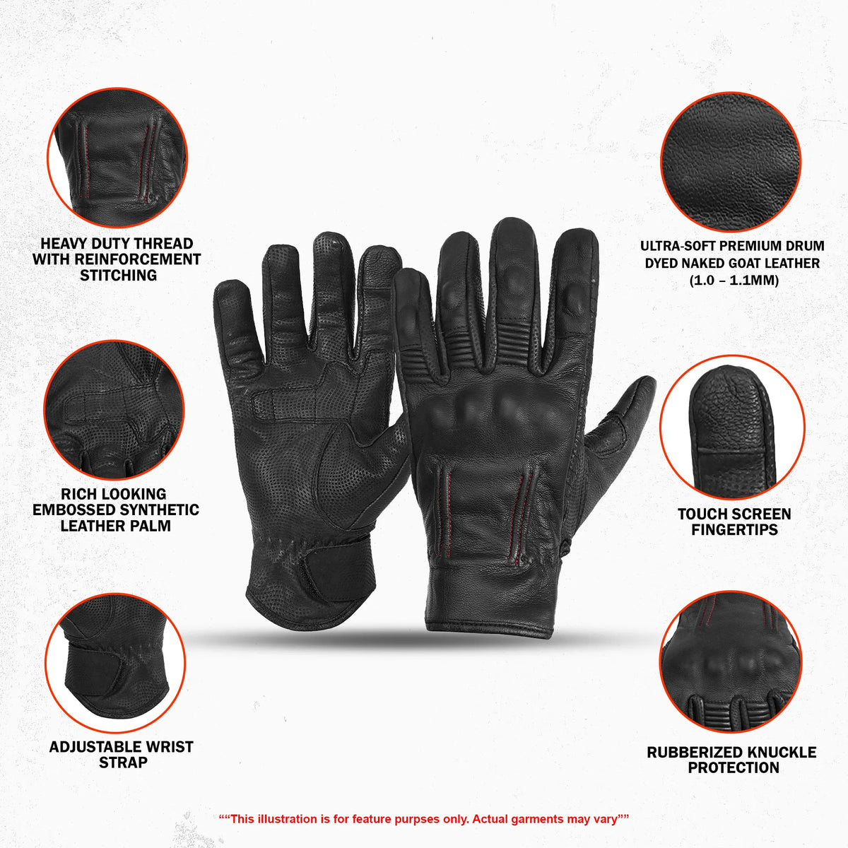 Rampage - Men's Lightweight Gloves