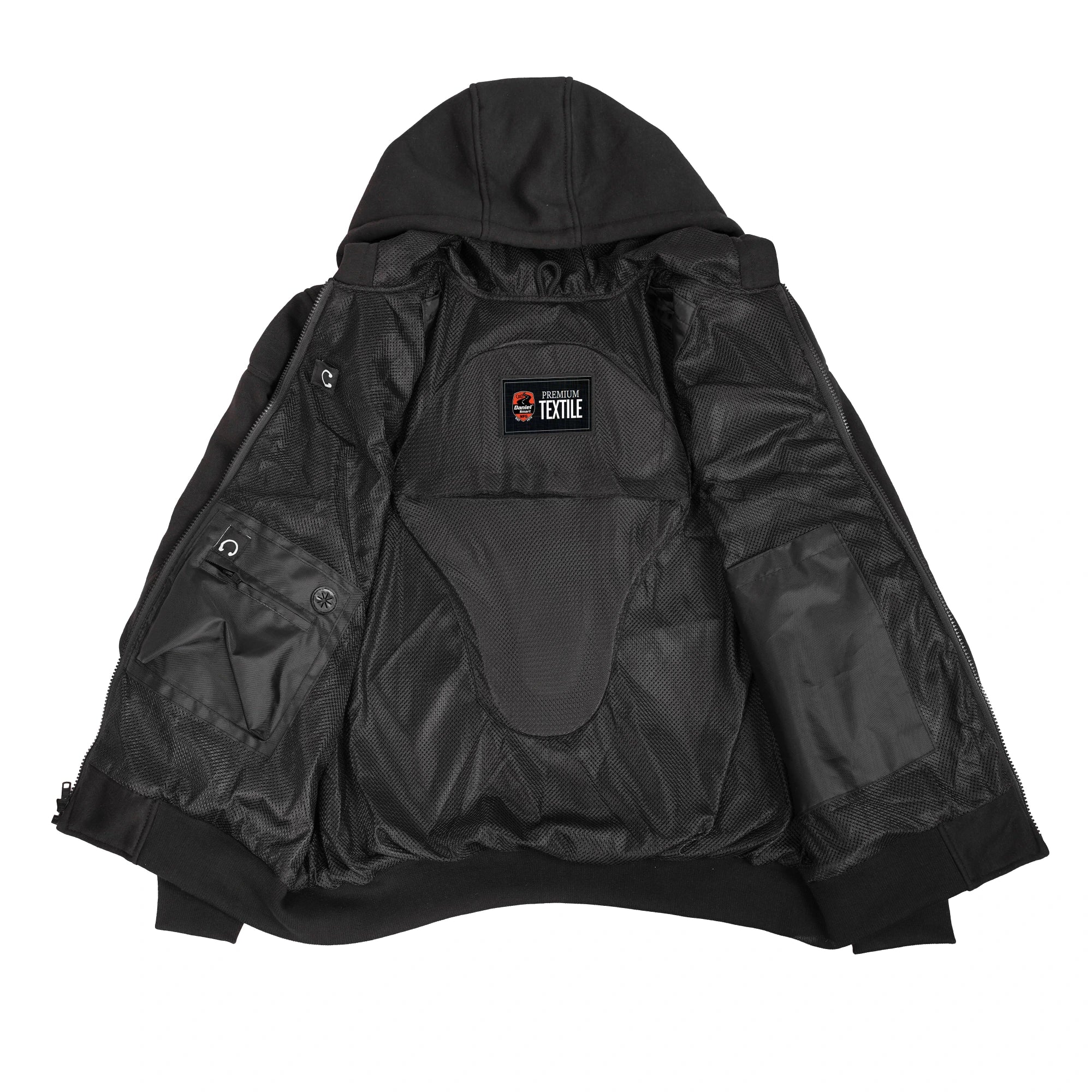 Dark Signal - Men’s Motorcycle Fleece Hoodie