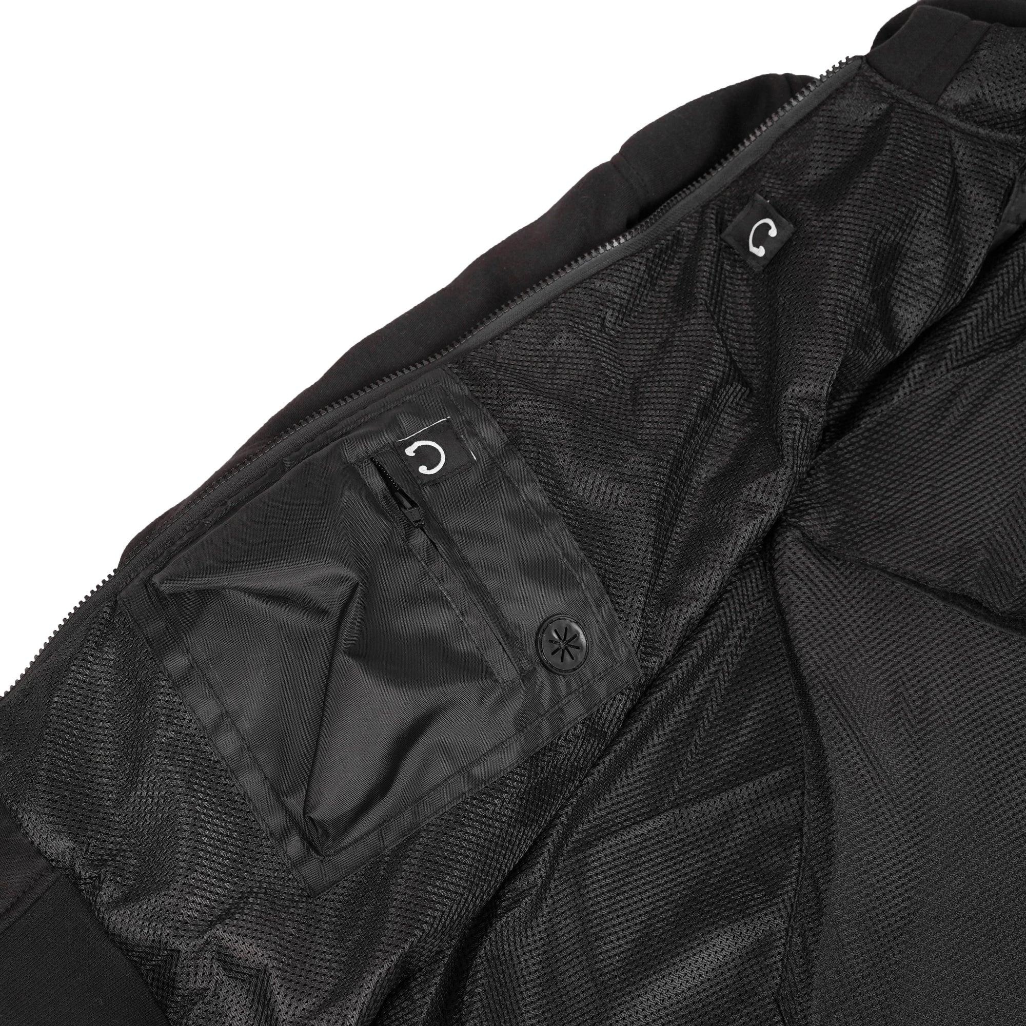Dark Signal - Men’s Motorcycle Fleece Hoodie