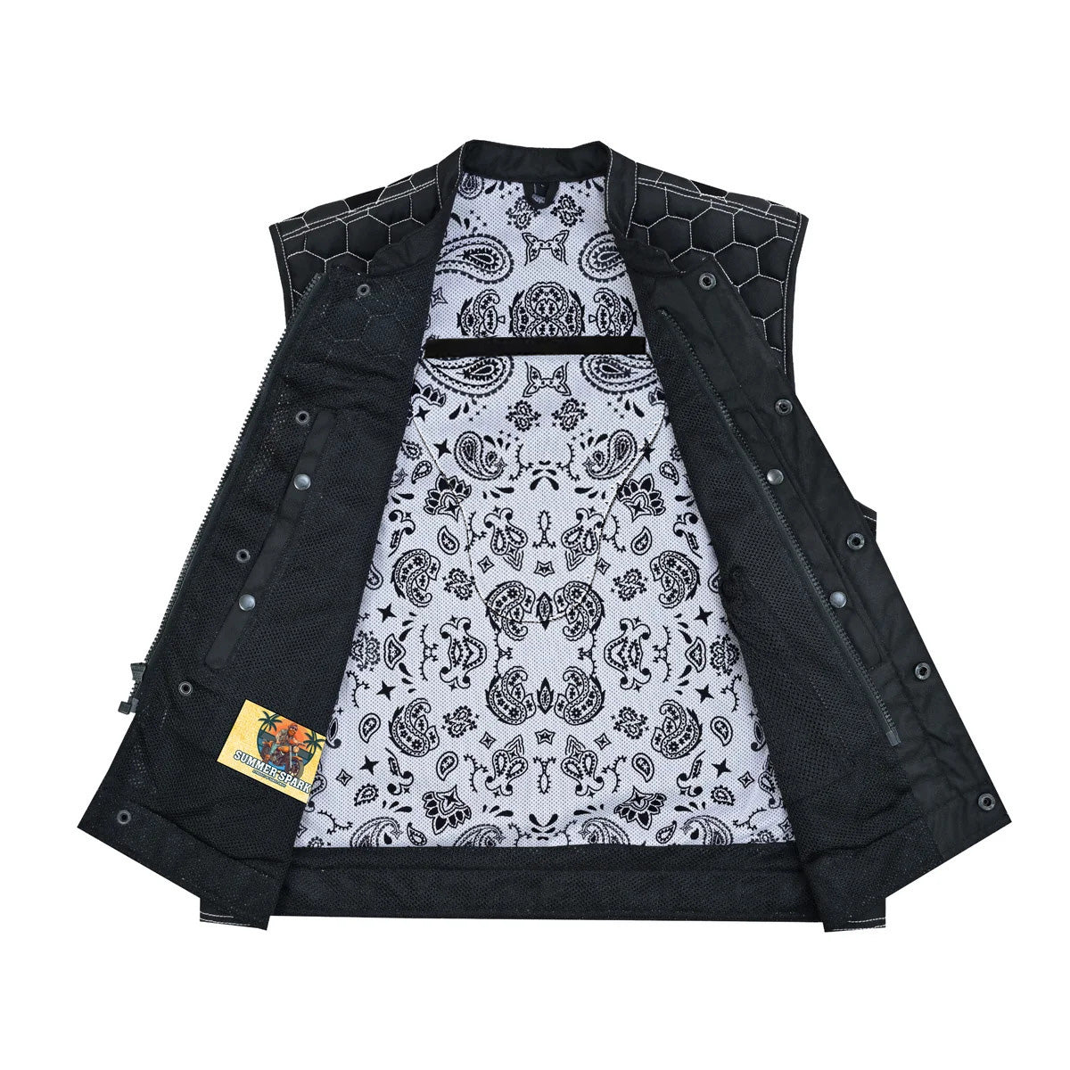 Mesh Rave™ Men's Textile Motorcycle Vest