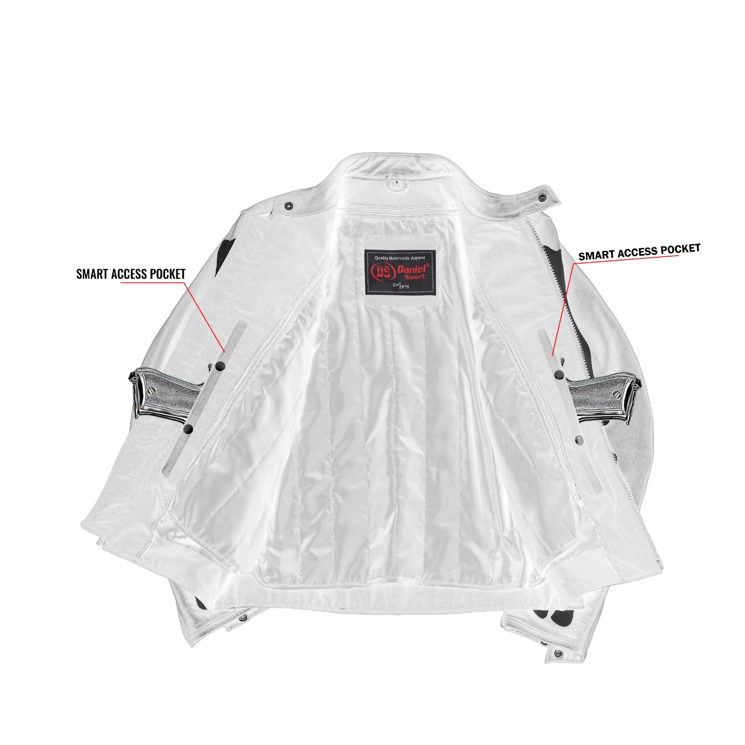 DeadBone™ – Men’s Leather Motorcycle Jacket