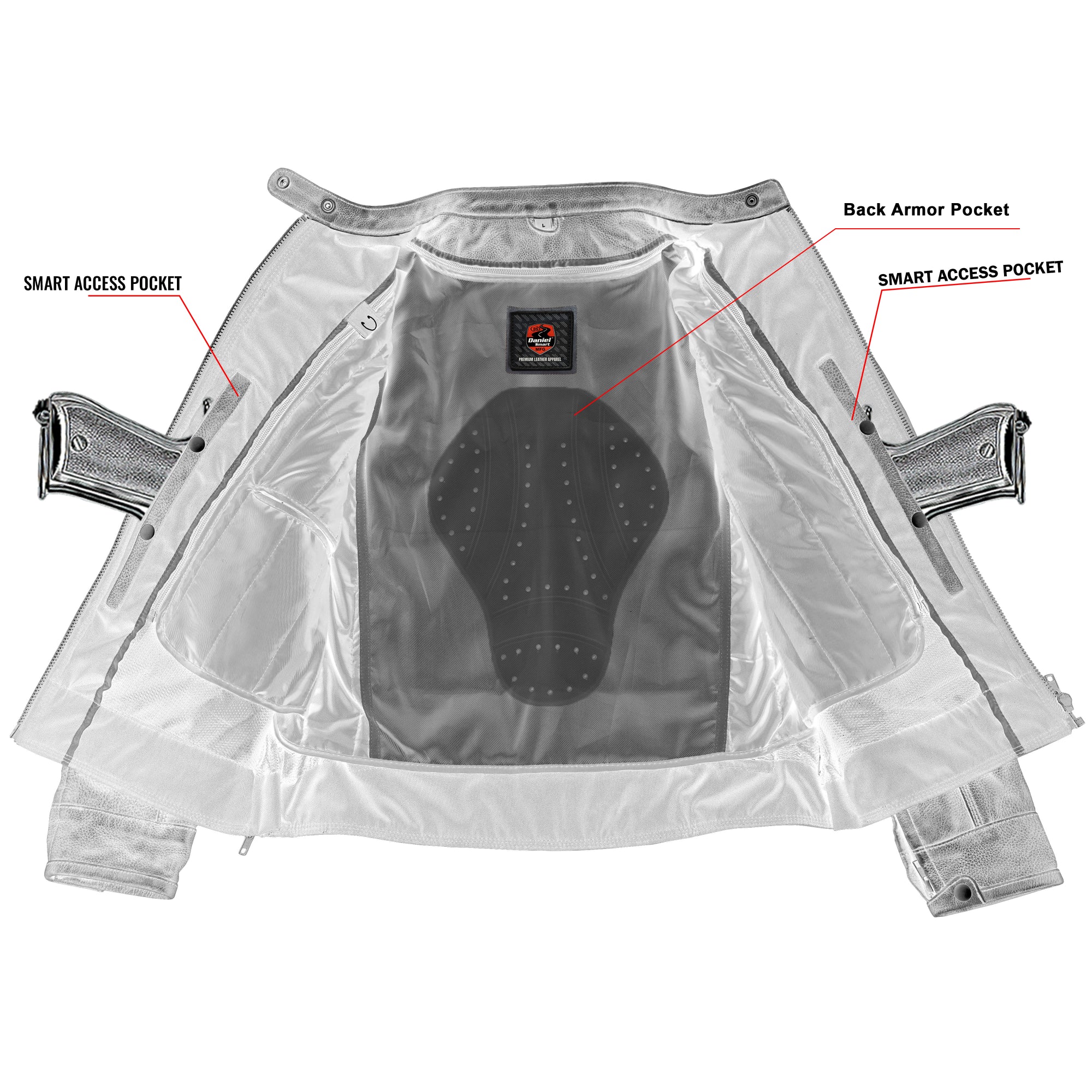 Elara - Women’s Motorcycle Leather Jacket