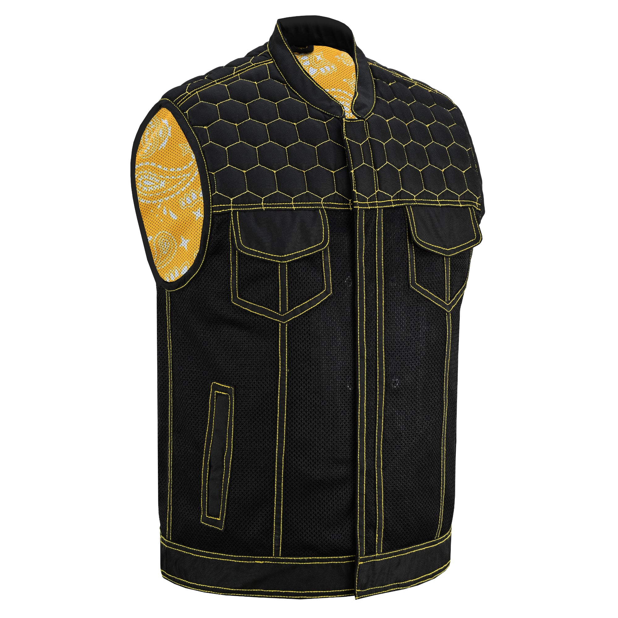 Mesh Rave™ Men's Textile Motorcycle Vest
