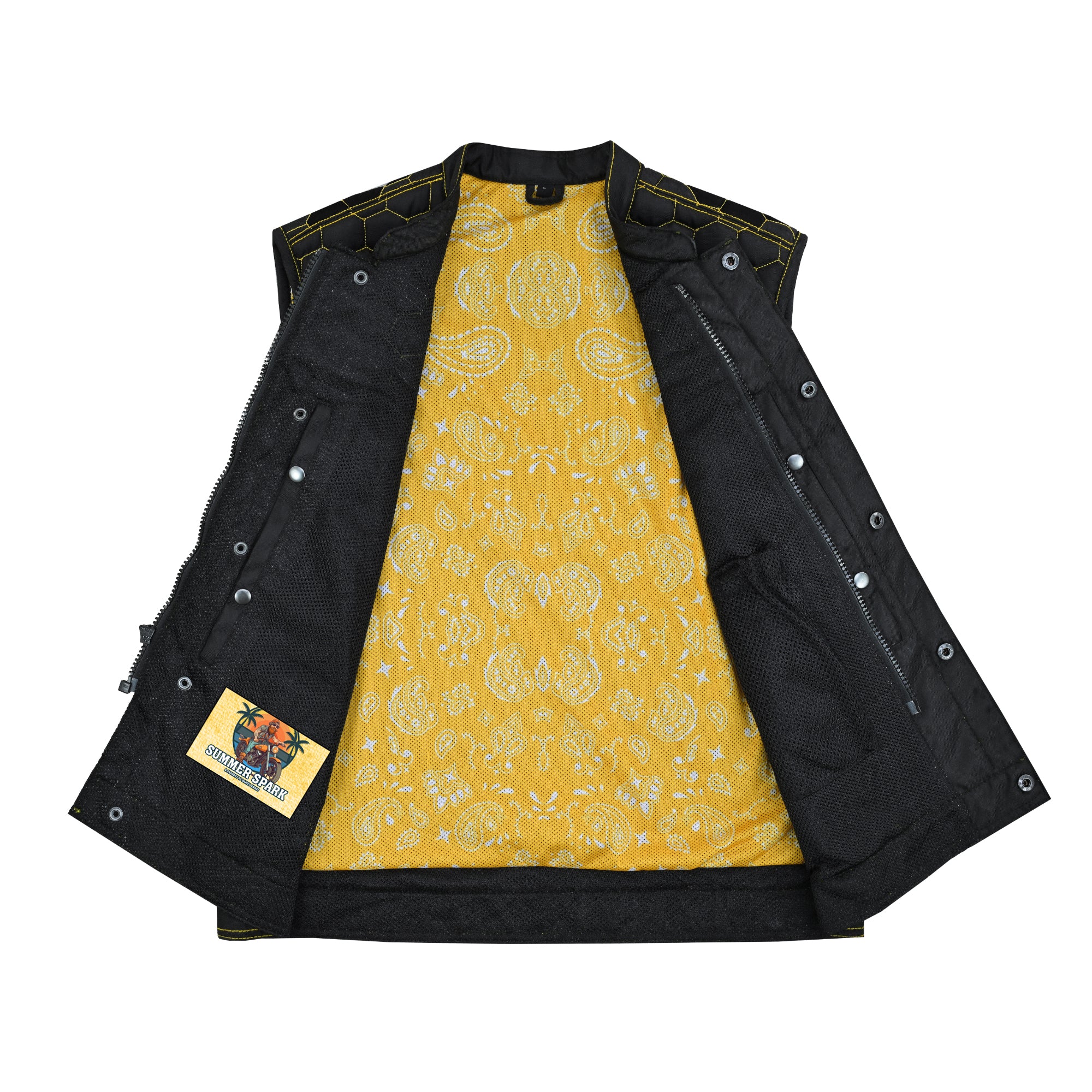 Mesh Rave™ Men's Textile Motorcycle Vest