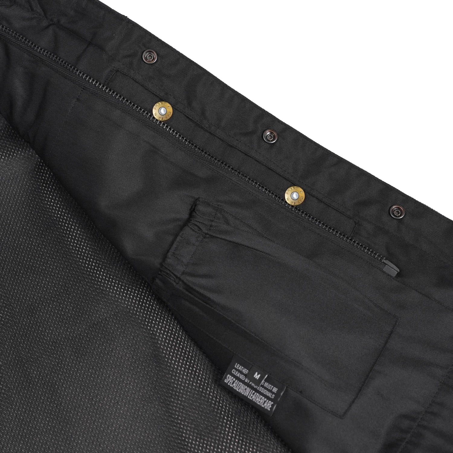 Gray Gunner Men’s Leather & Motorcycle Denim Vest