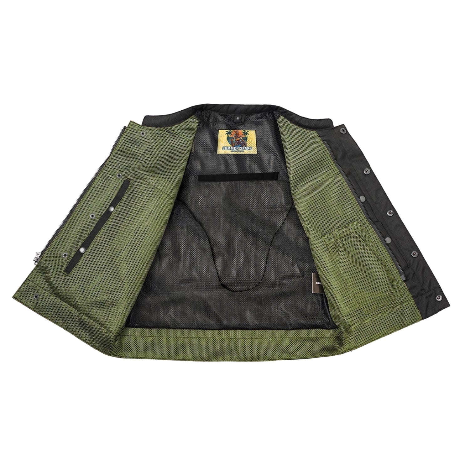 Lowcut Summer Spark™ Men’s Motorcycle Mesh Vest