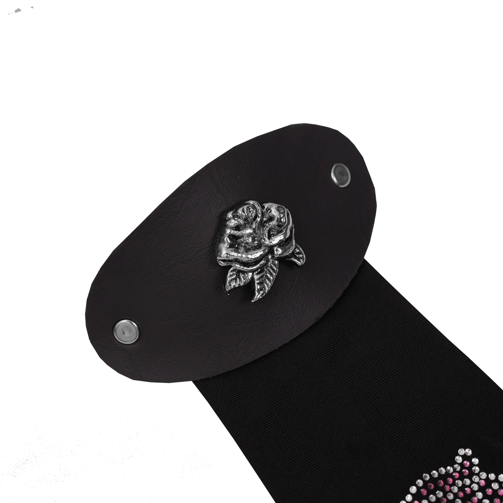 Sorelle Women's 10-Inch Rhinestone Rose Hair Tube