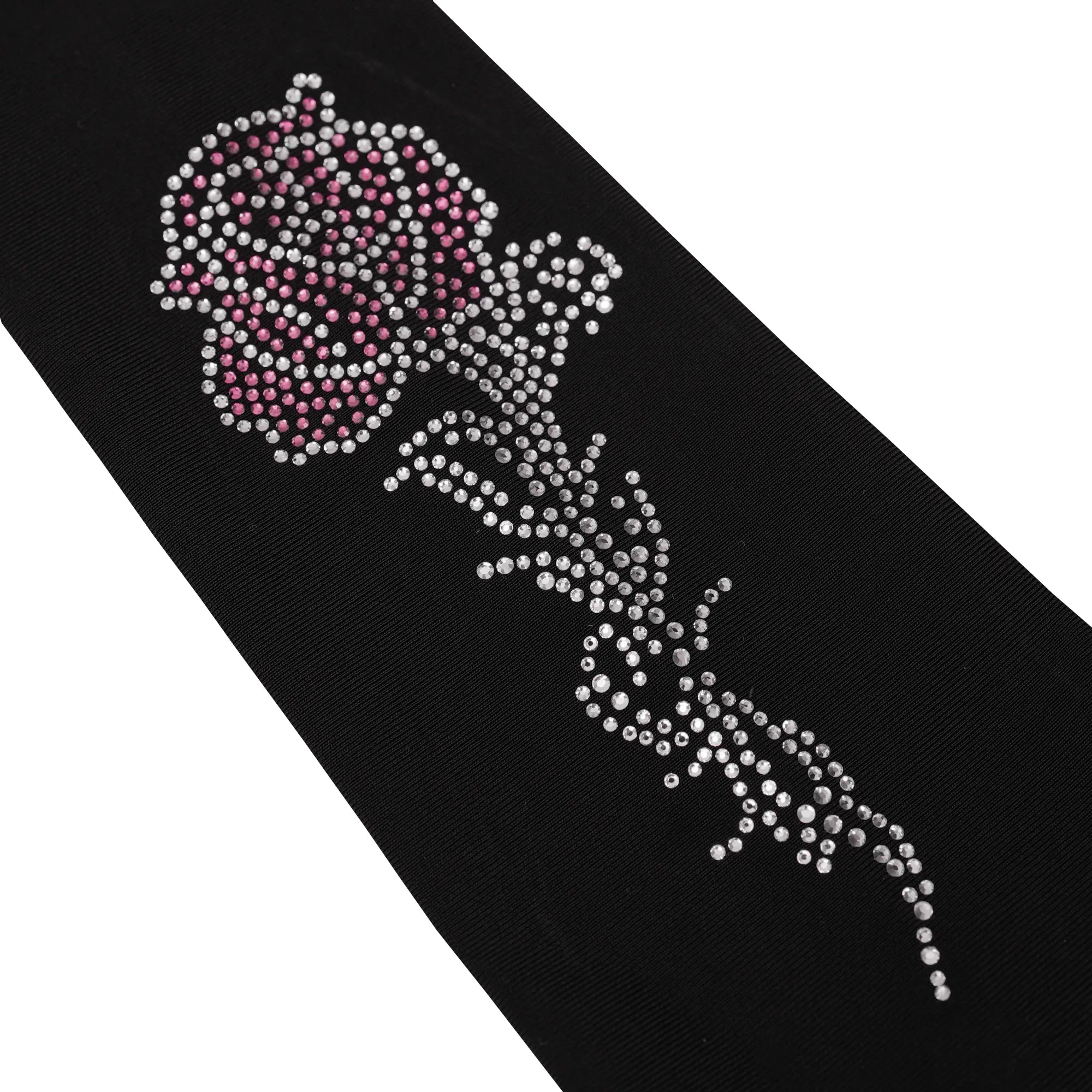 Sorelle Women's 10-Inch Rhinestone Rose Hair Tube