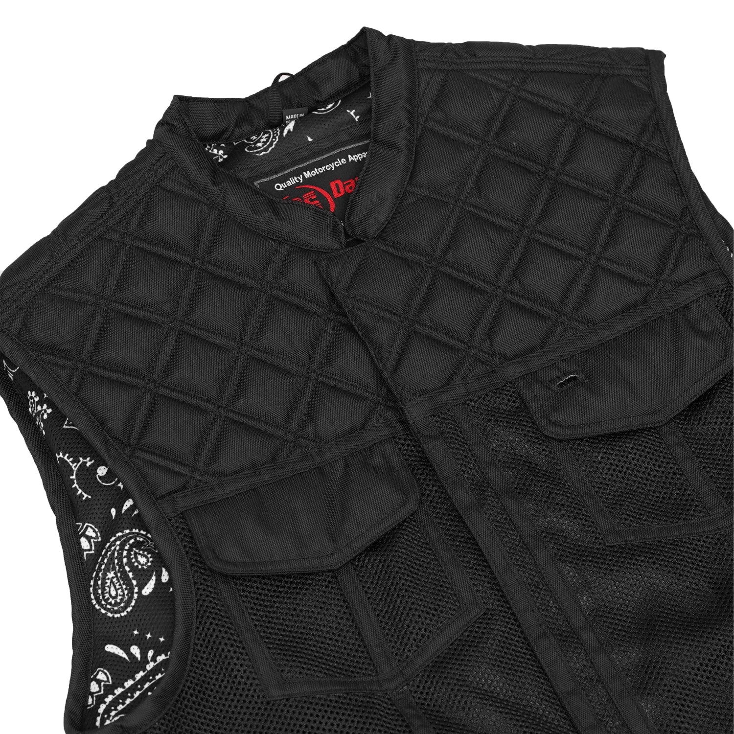 Hell Hound™ Men’s Summer Spark Motorcycle Mesh Vest