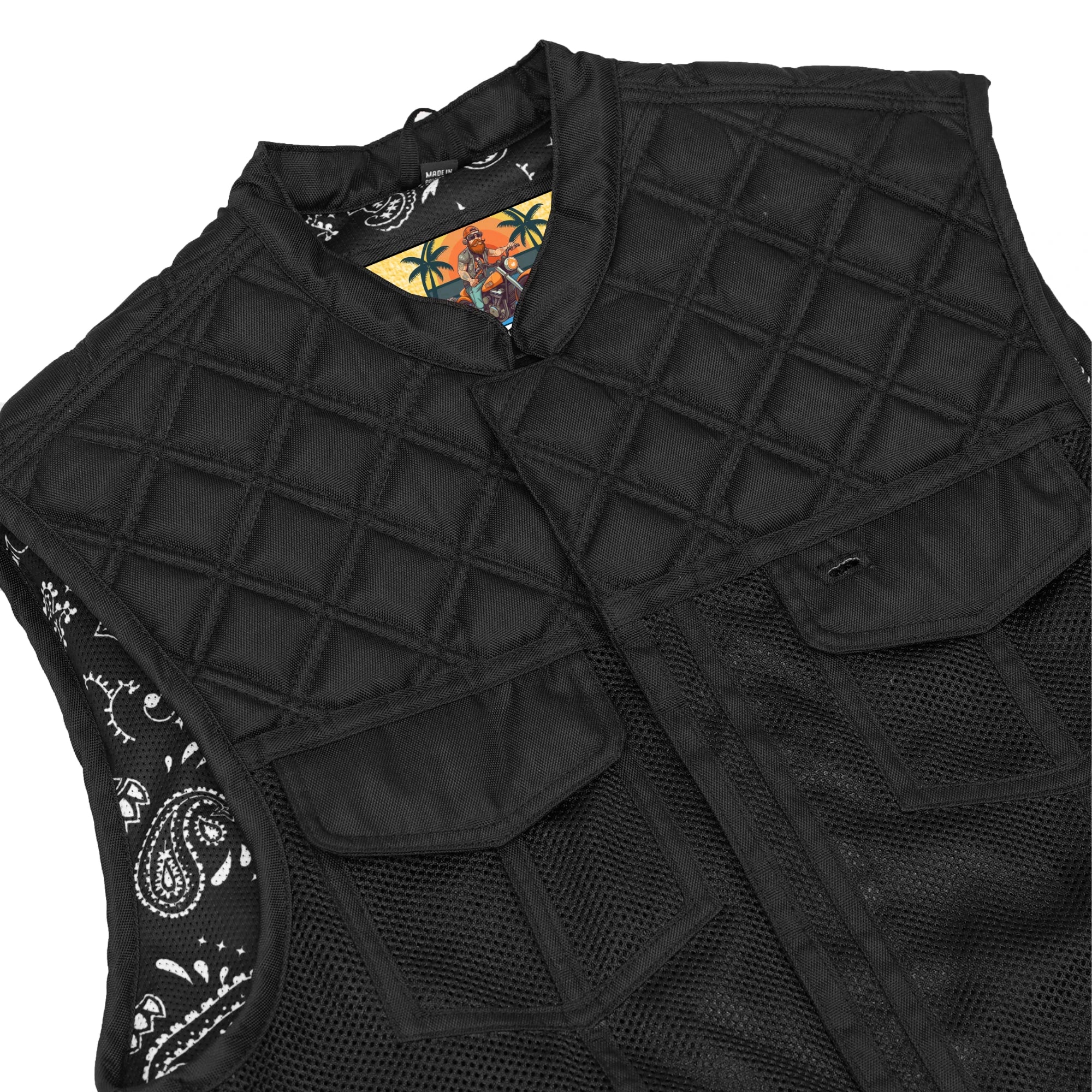 Hell Hound™ Men’s Summer Spark Motorcycle Mesh Vest