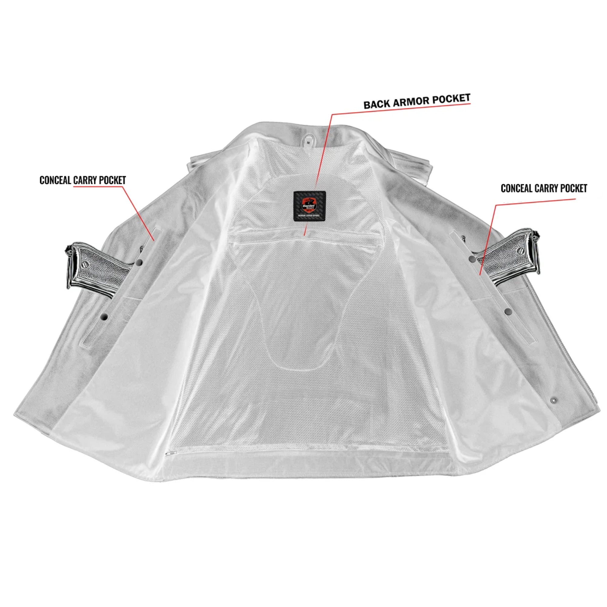 Highway™ Legend Men’s Motorcycle Leather Vest