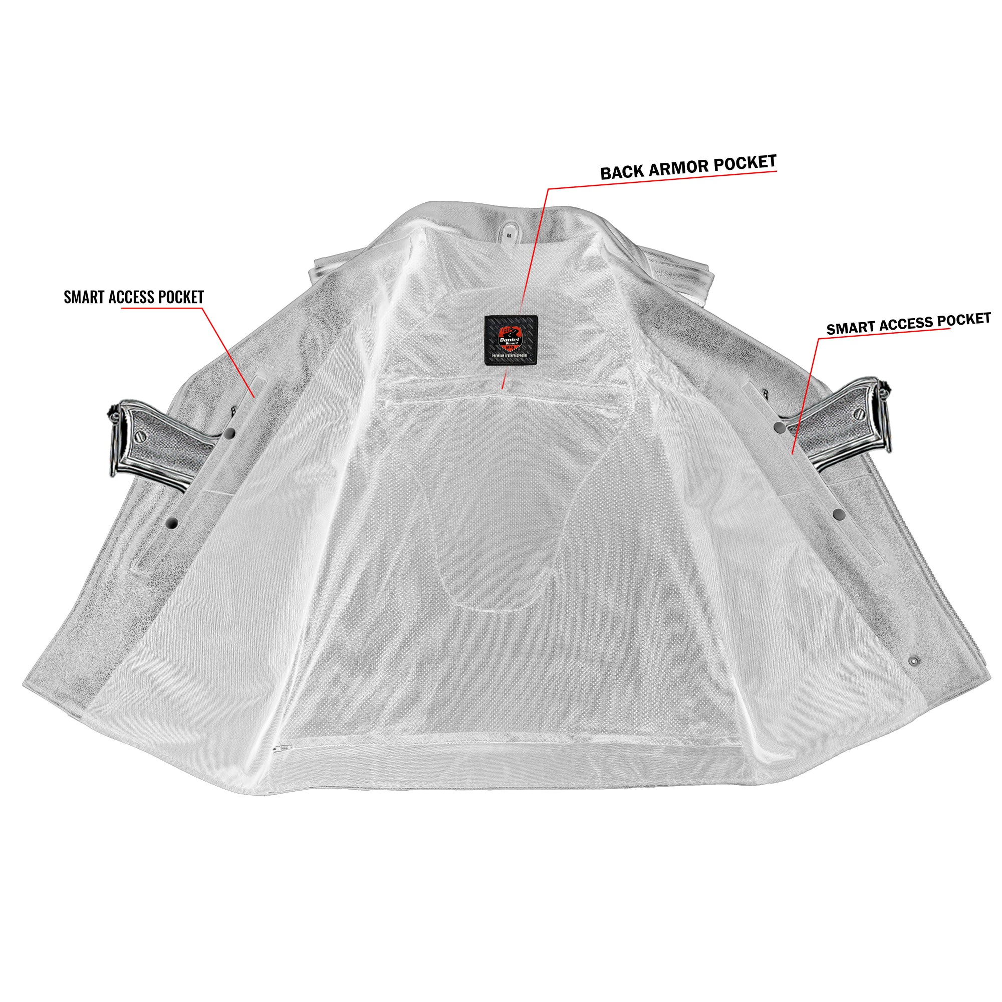 Highway™ Legend Men’s Motorcycle Leather Vest