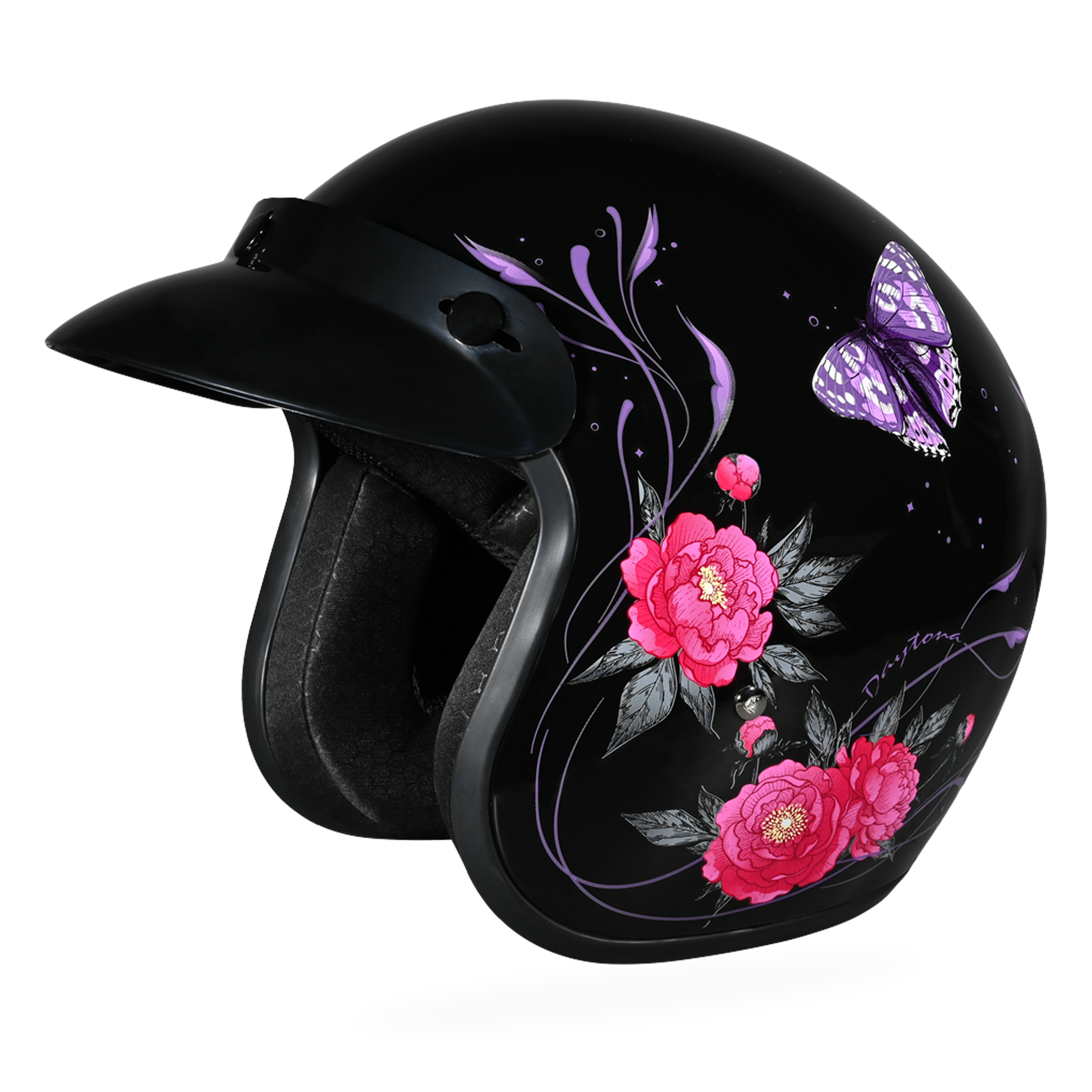 DOT Approved Daytona Cruiser Open Face Motorcycle Helmet