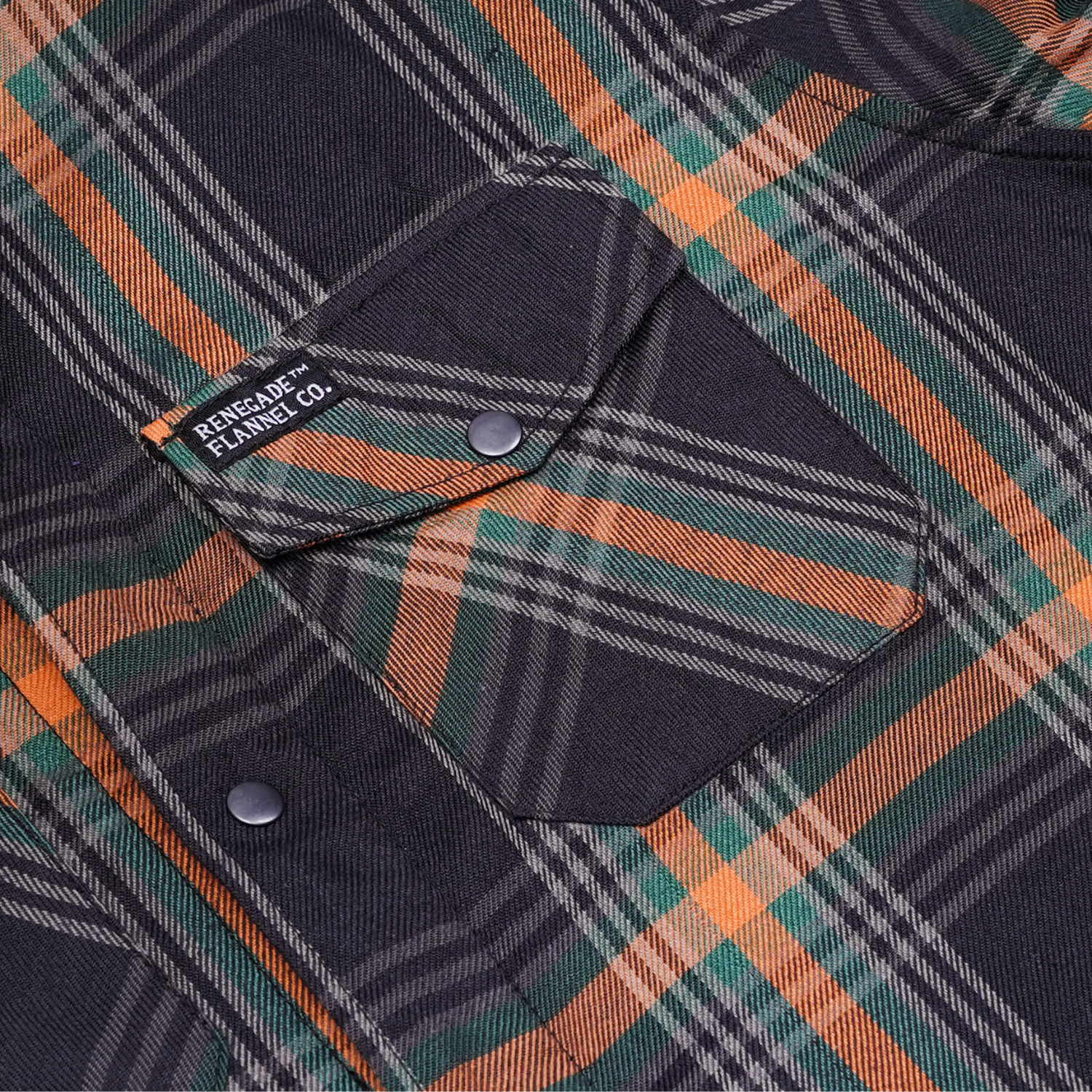 Men's Motorcycle Flannel Shirt