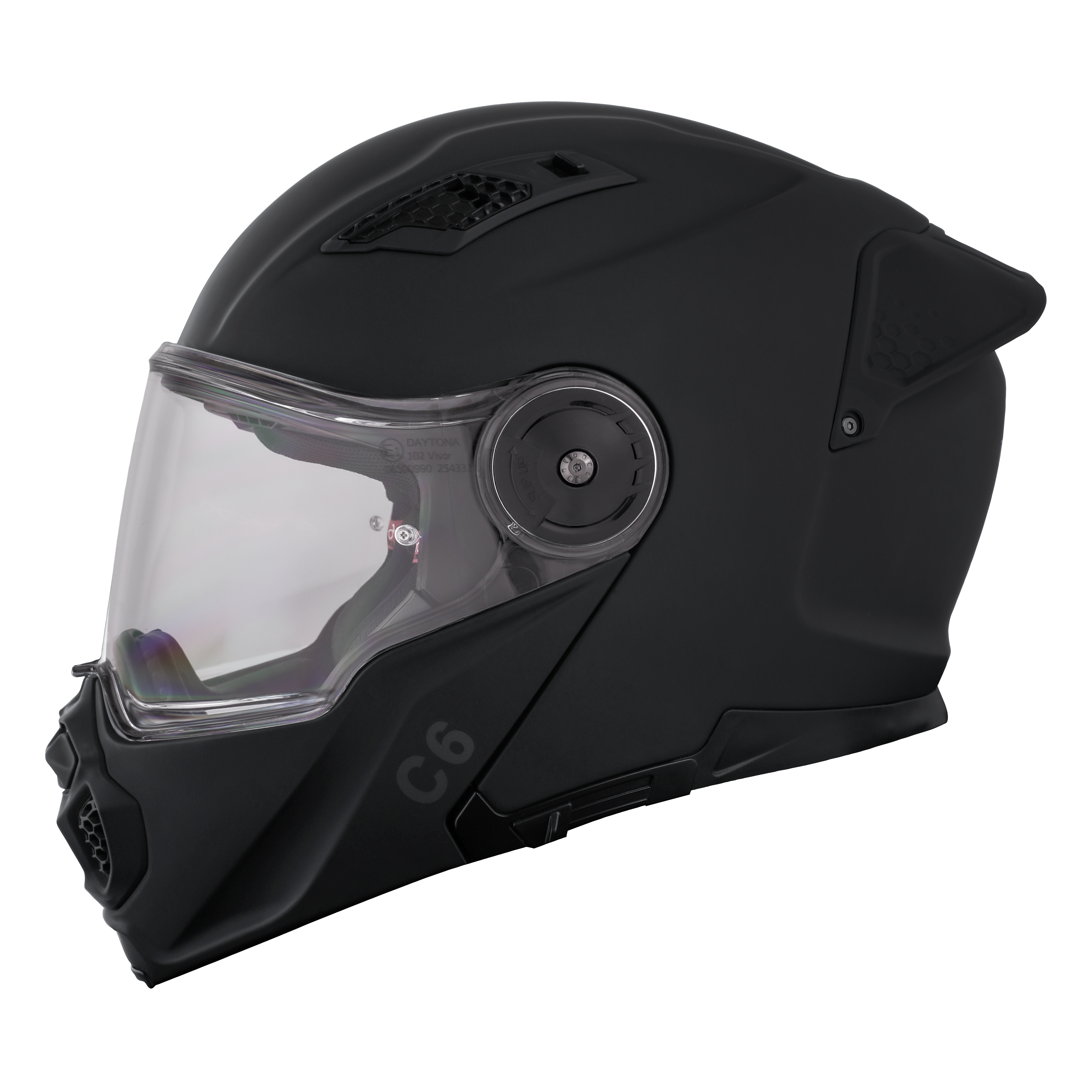 D.O.T. & ECE Daytona C6- Dull Black