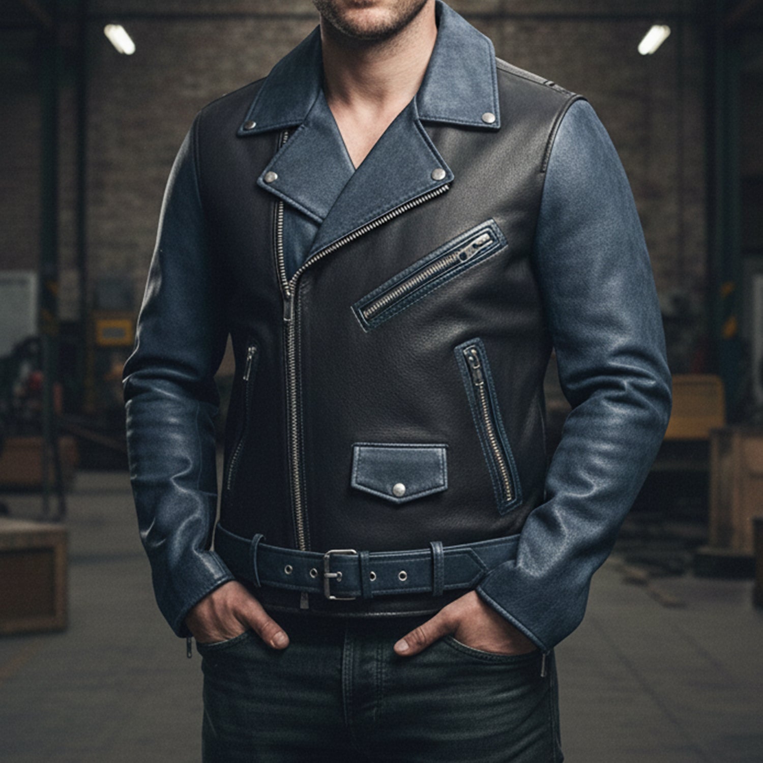 Men's Custom Motorcycle Jacket