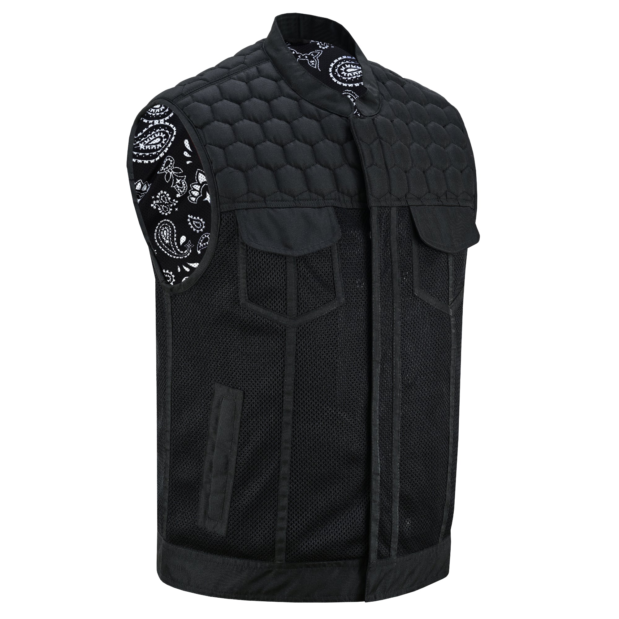 Mesh Rave™ Men's Textile Motorcycle Vest