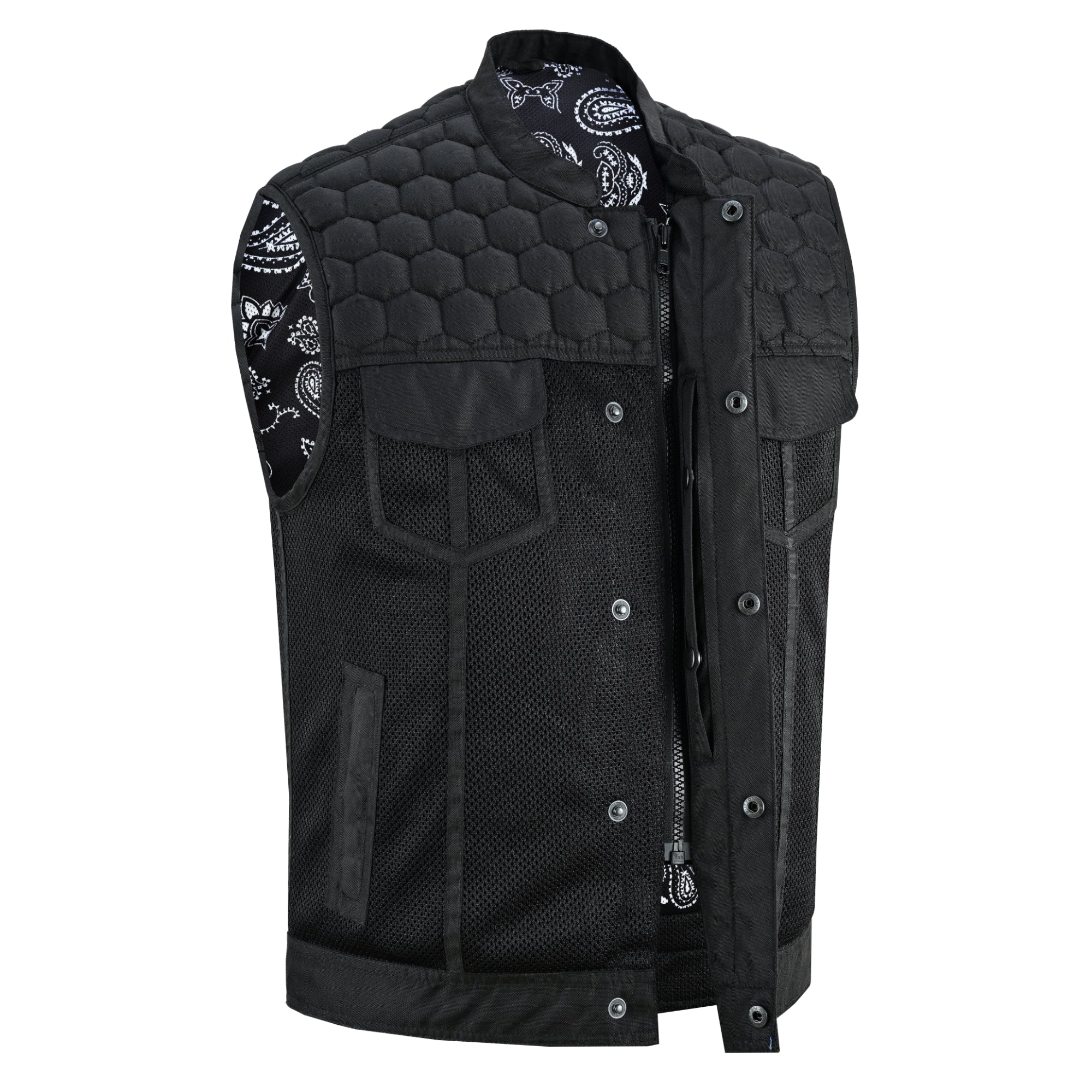 Mesh Rave™ Men's Textile Motorcycle Vest