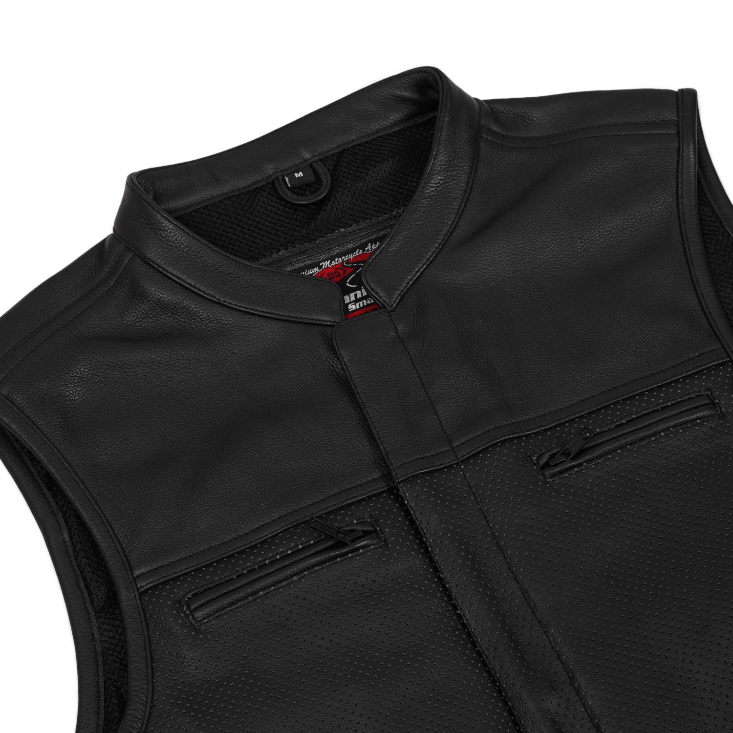 Mile Maker™ Men’s Motorcycle Leather Vest