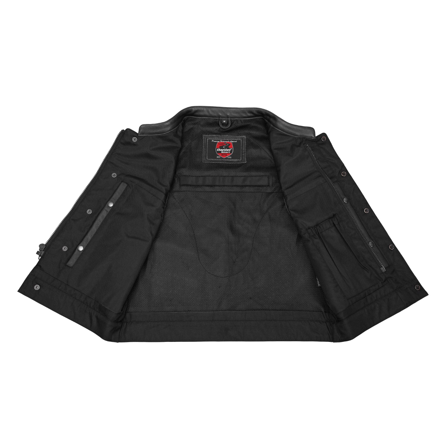 Mile Maker™ Men’s Motorcycle Leather Vest