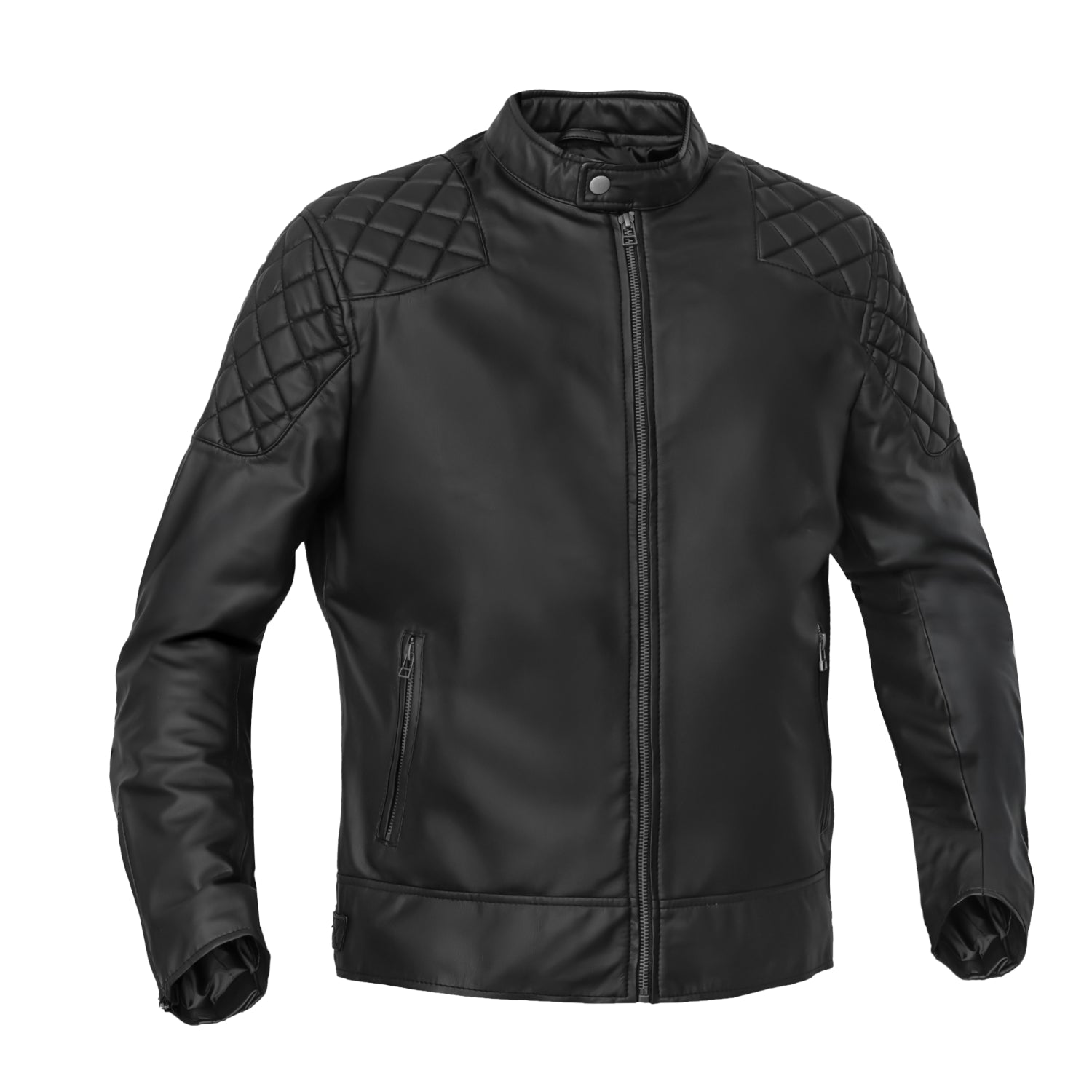 Morvex Men’s Faux Leather Motorcycle Jacket