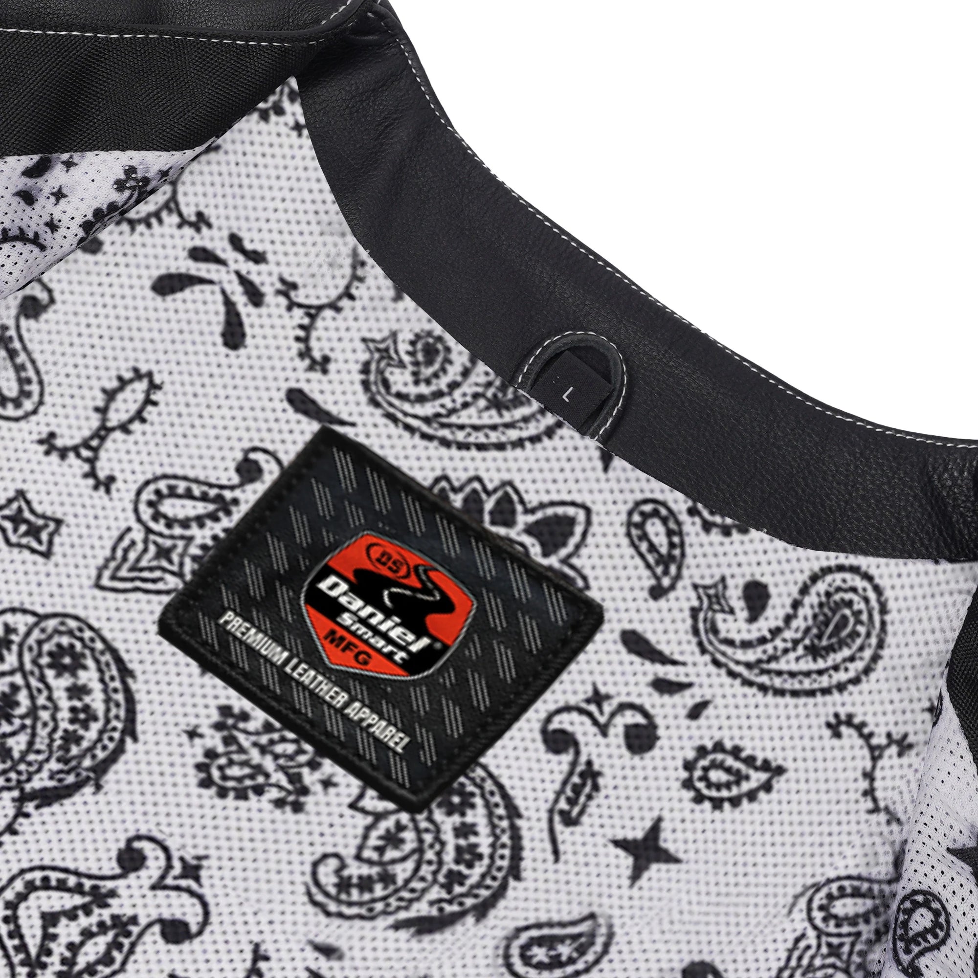 Night Edge™ Women's Leather Motorcycle Vest