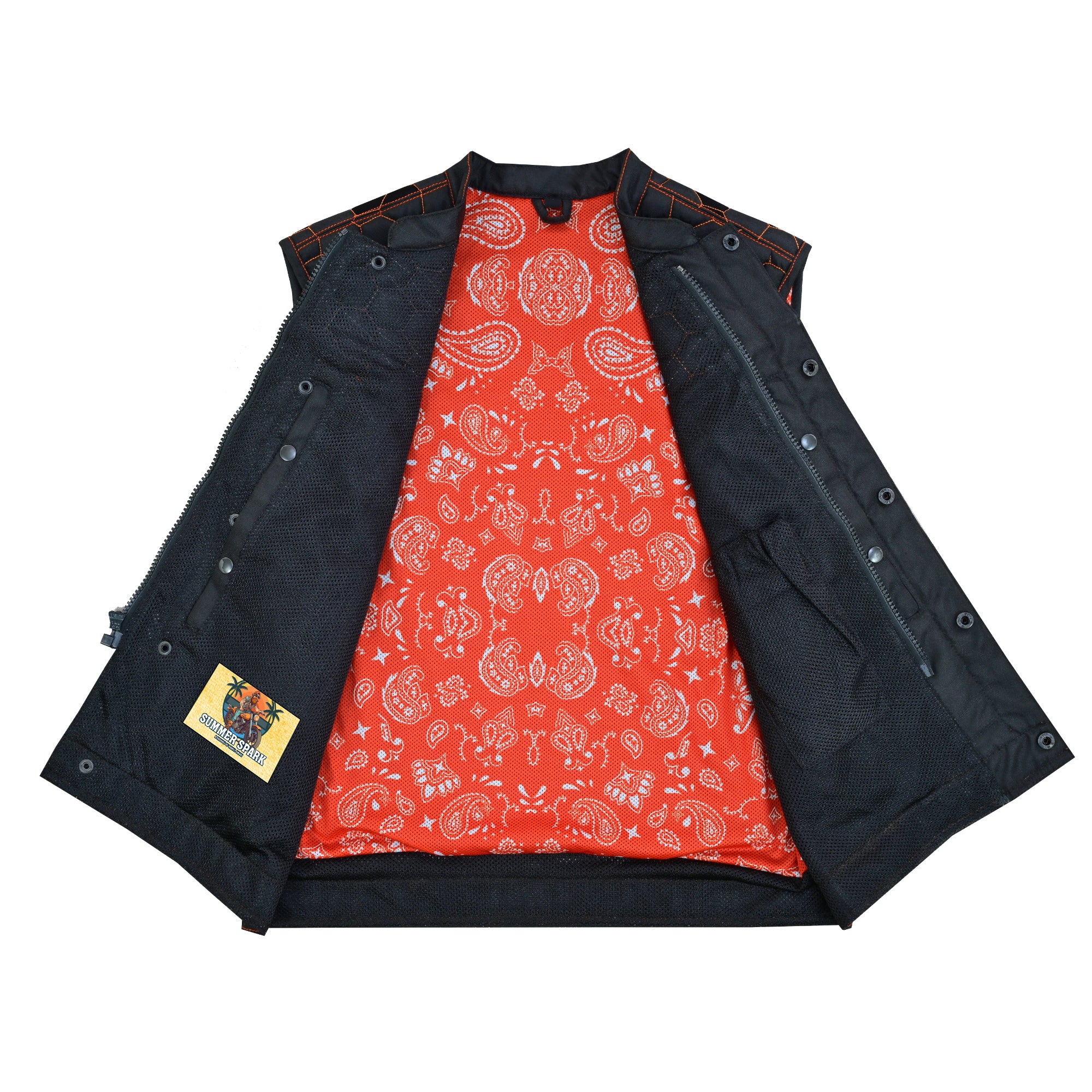 Mesh Rave™ Men's Textile Motorcycle Vest
