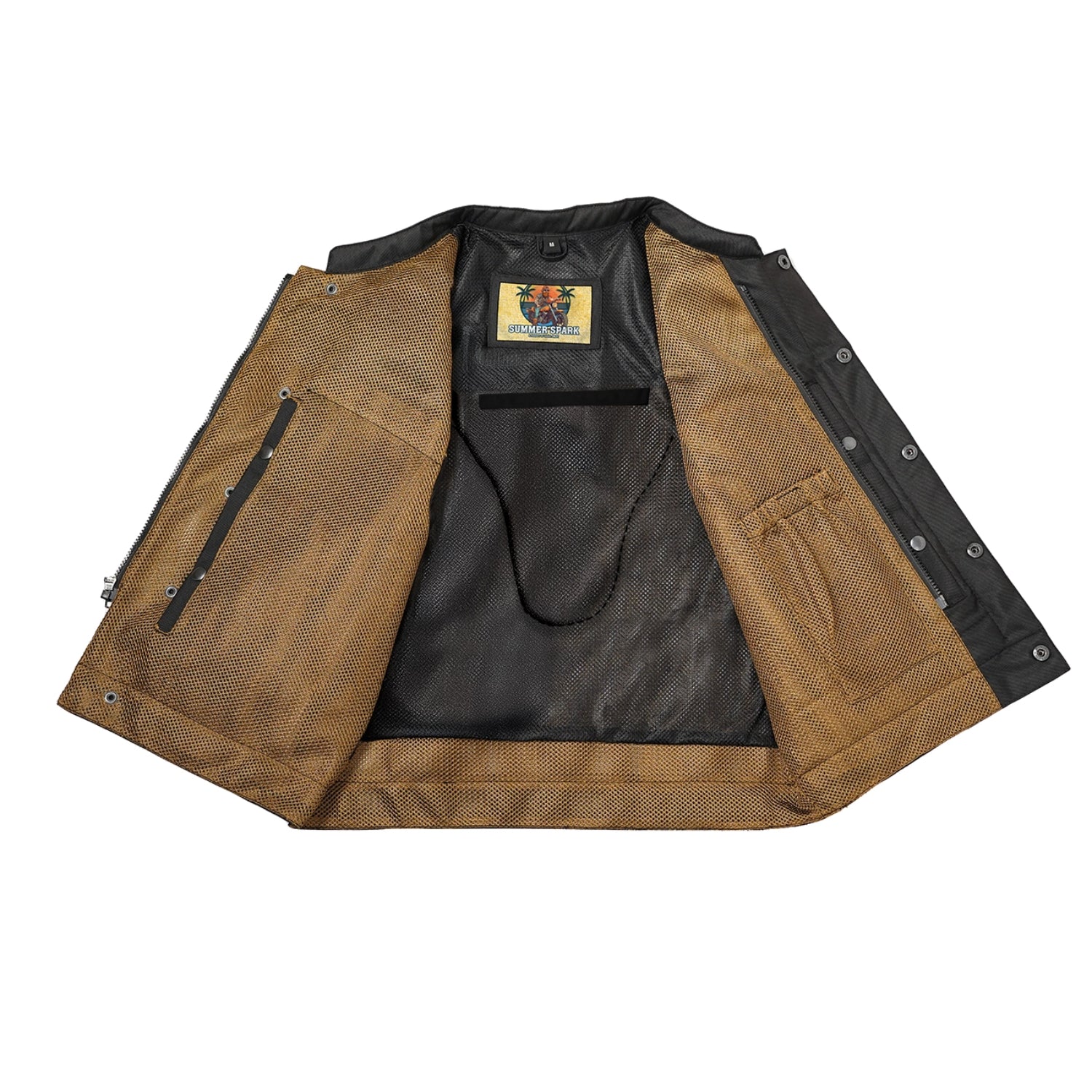 Lowcut Summer Spark Men’s Motorcycle Mesh Vest