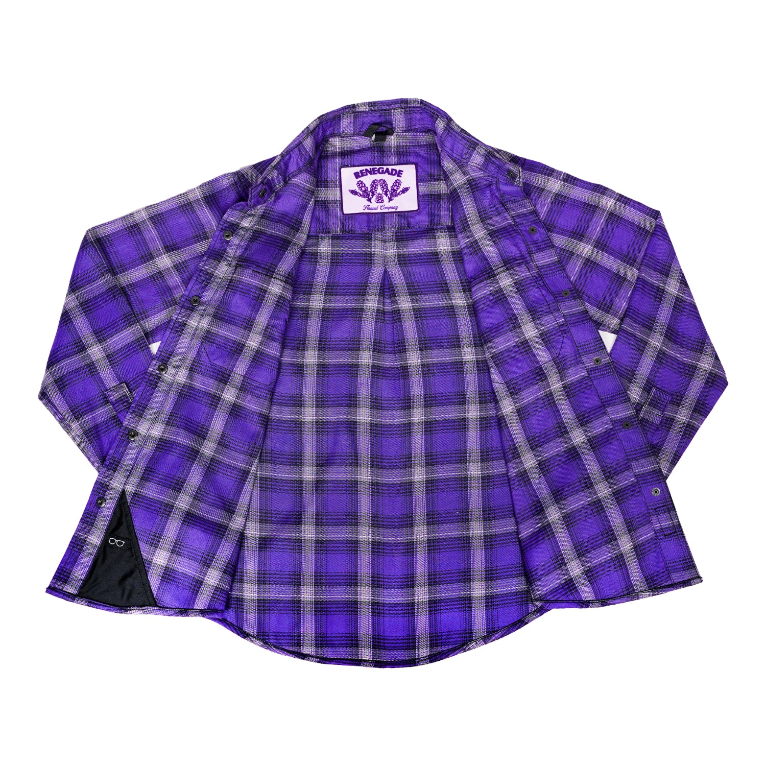 Men's Motorcycle Flannel Shirt