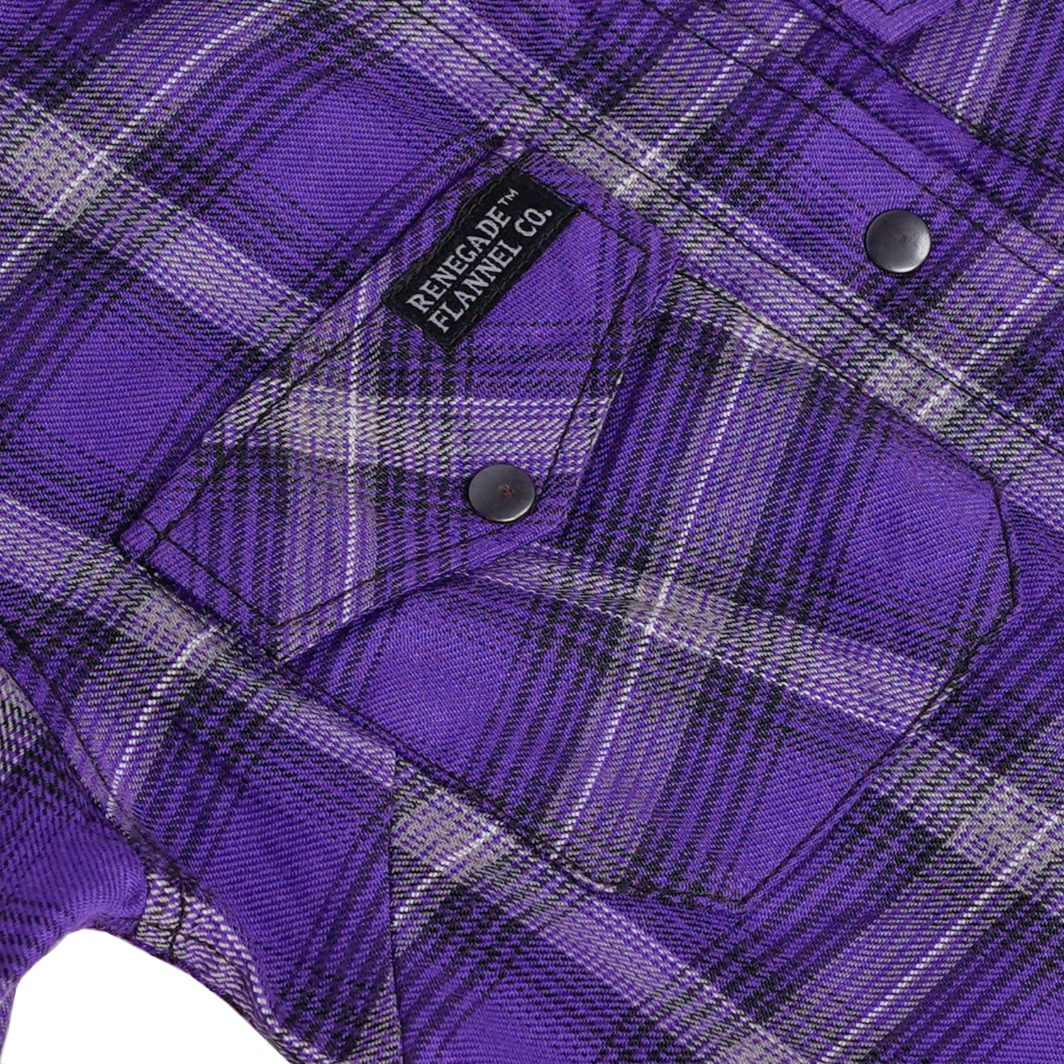 Men's Motorcycle Flannel Shirt