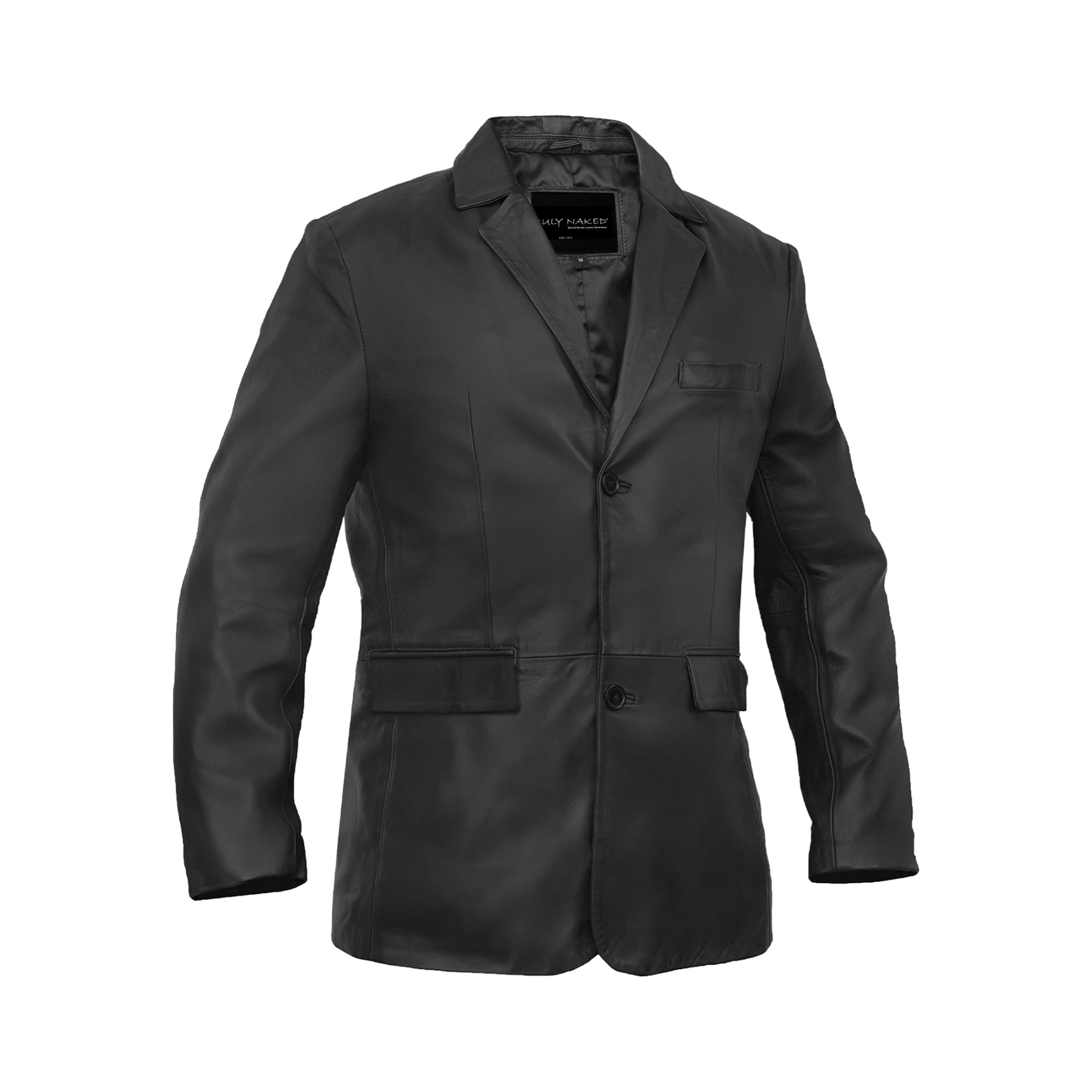 Breeze Rider Men's Motorcycle Leather Blazer
